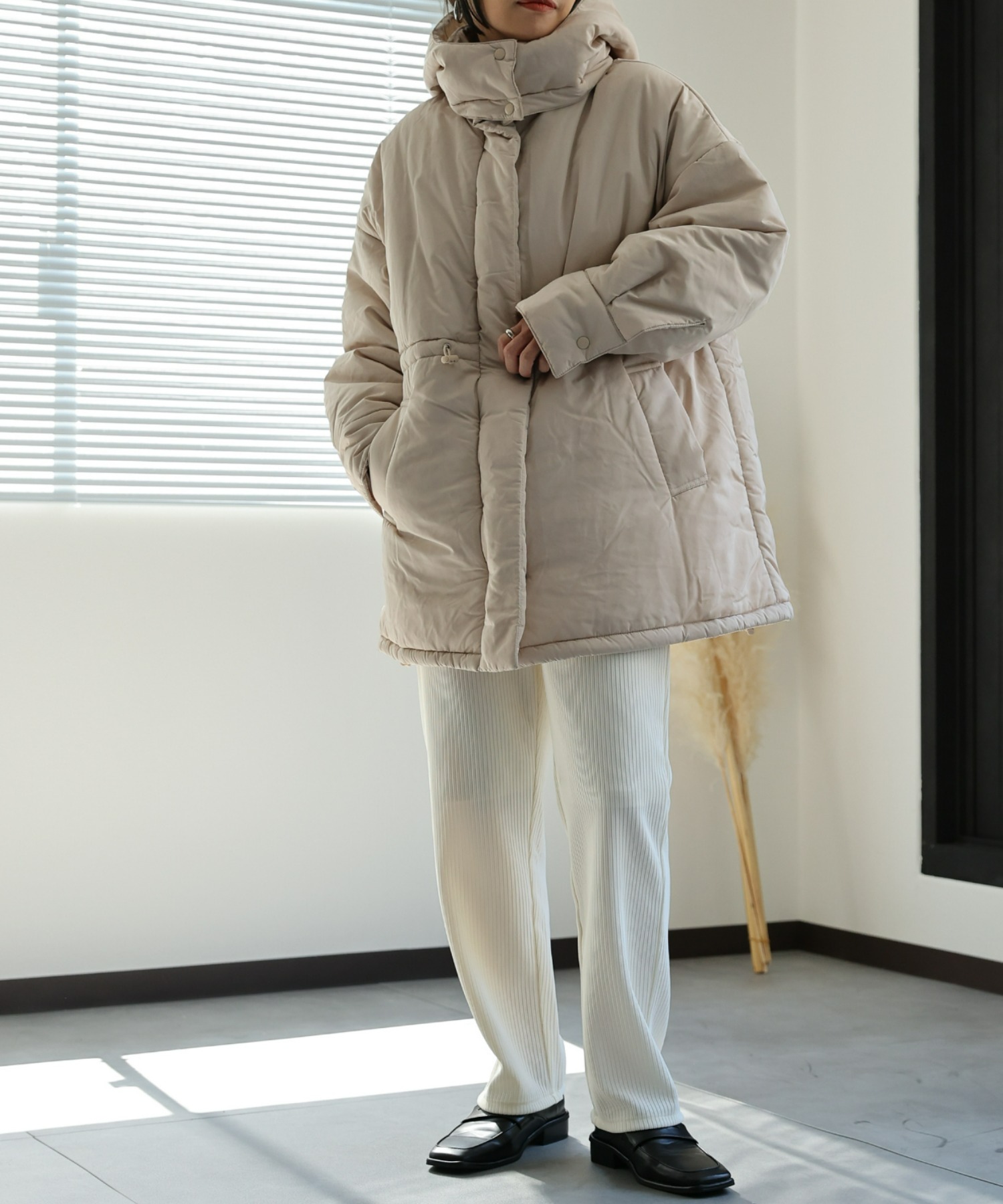 model:162㎝　着用サイズ:FREE