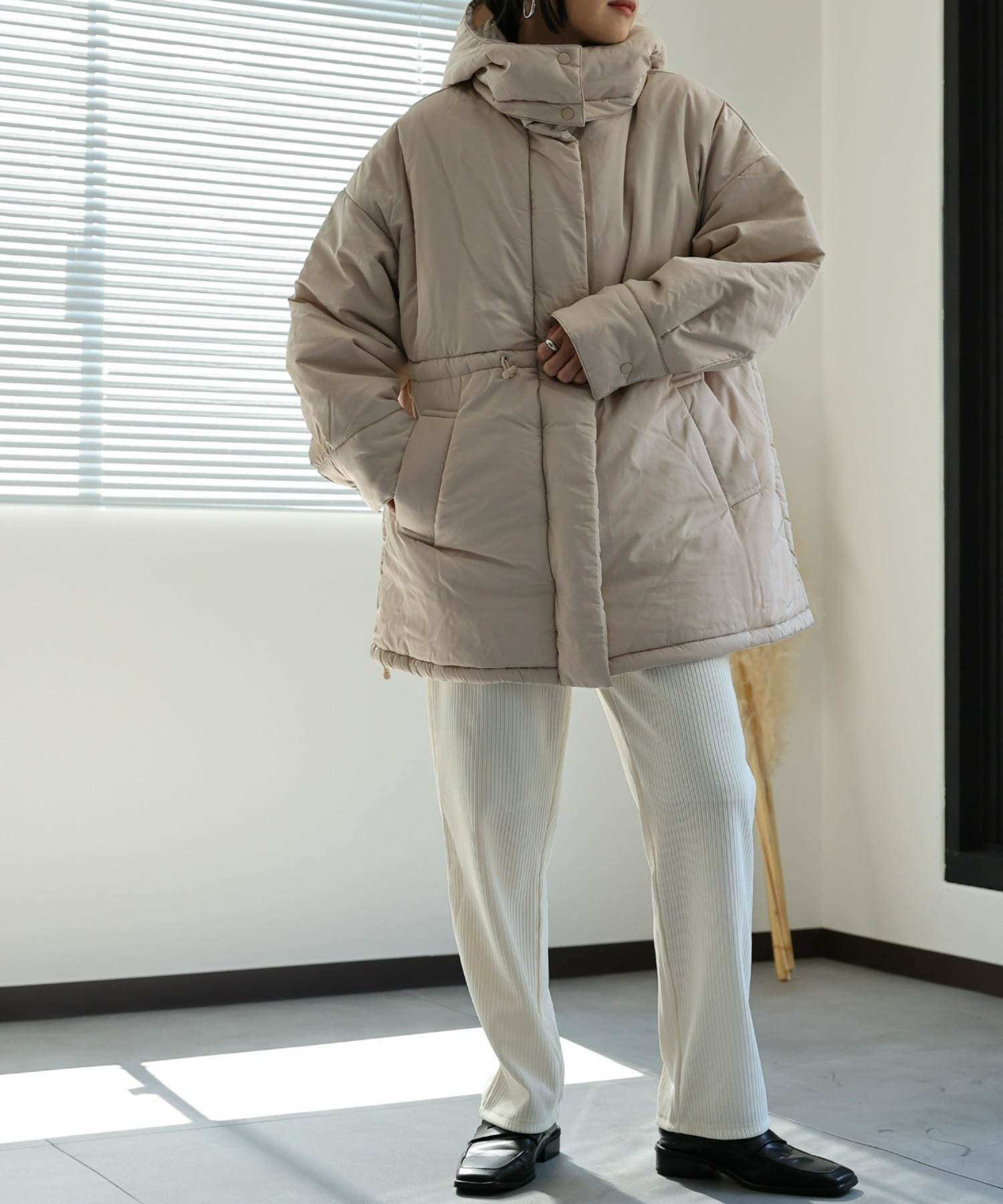 model:162㎝　着用サイズ:FREE