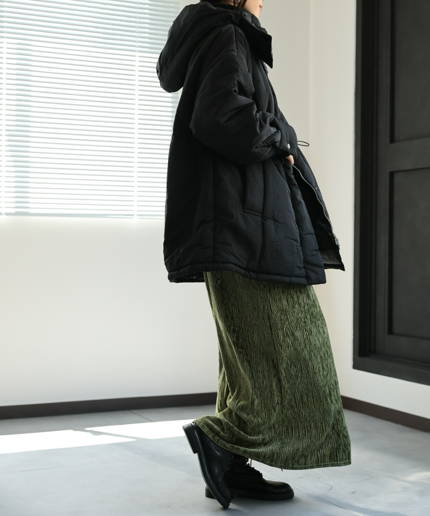 model:162㎝　着用サイズ:FREE