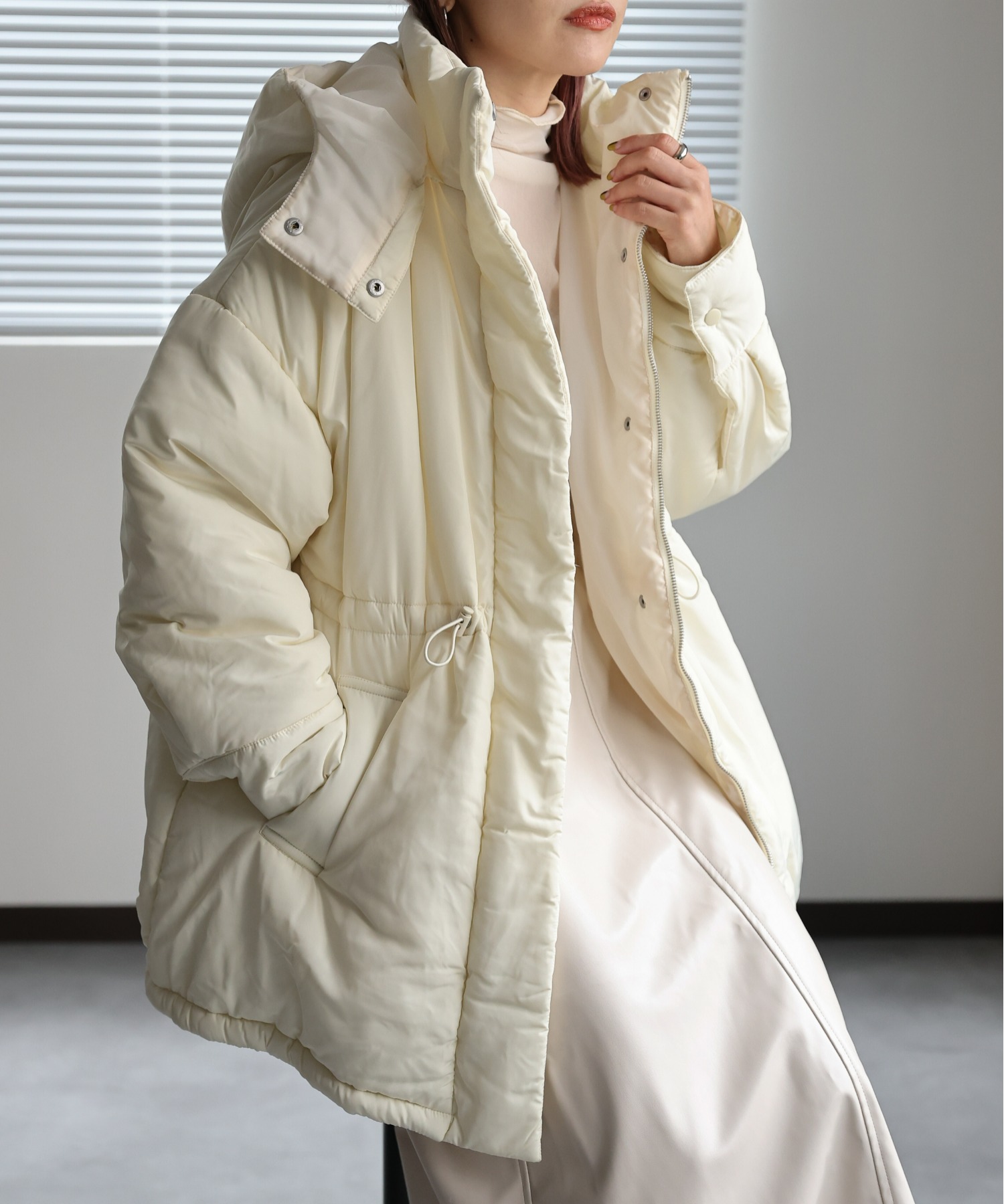 model:162㎝　着用サイズ:FREE