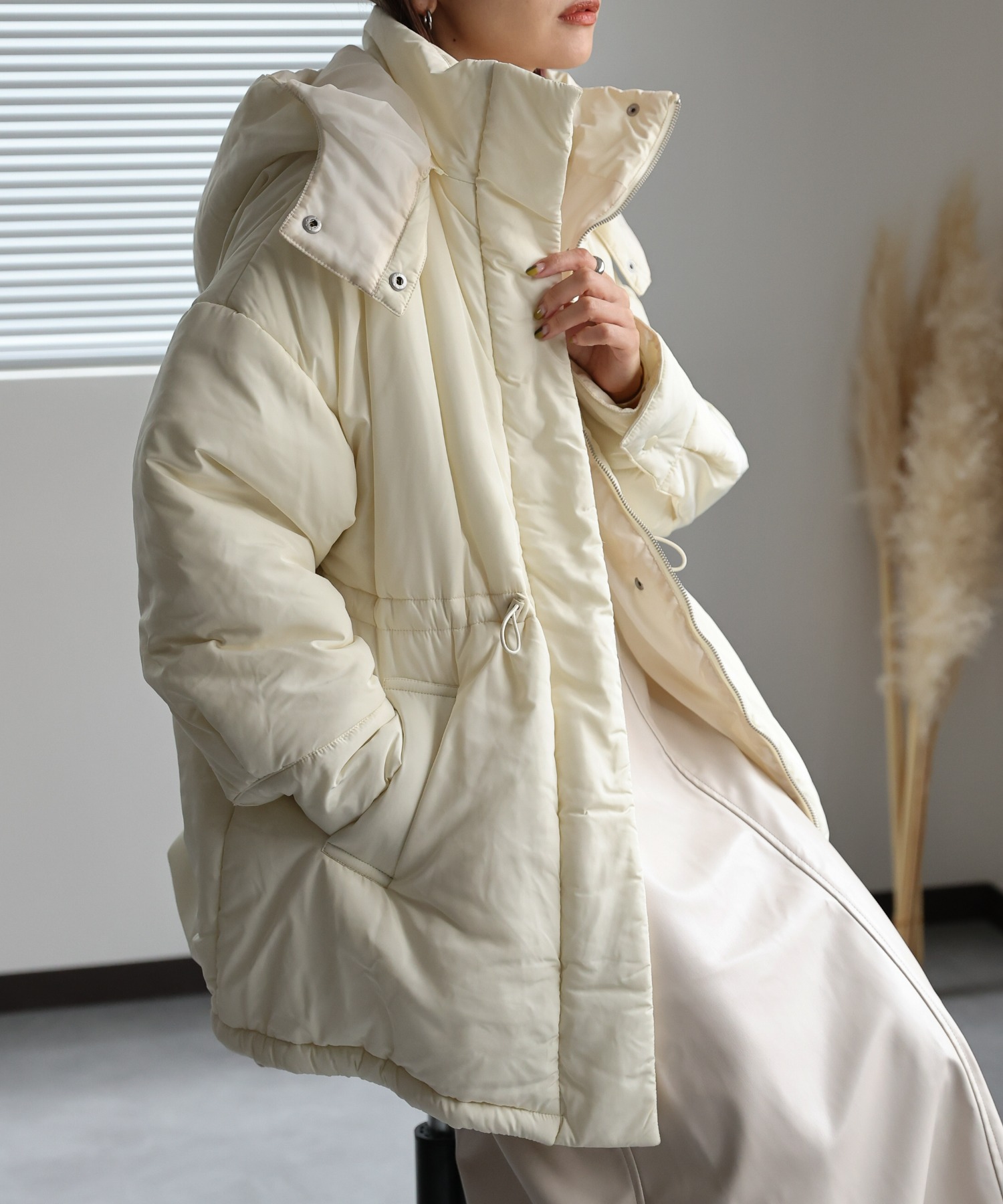 model:162㎝　着用サイズ:FREE