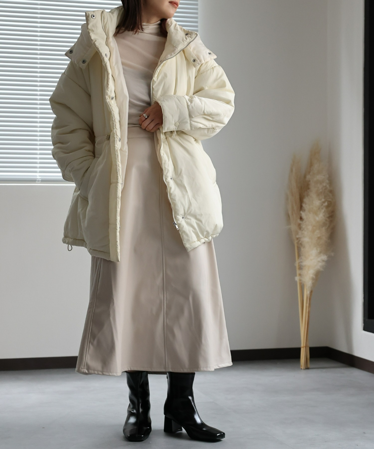 model:162㎝　着用サイズ:FREE