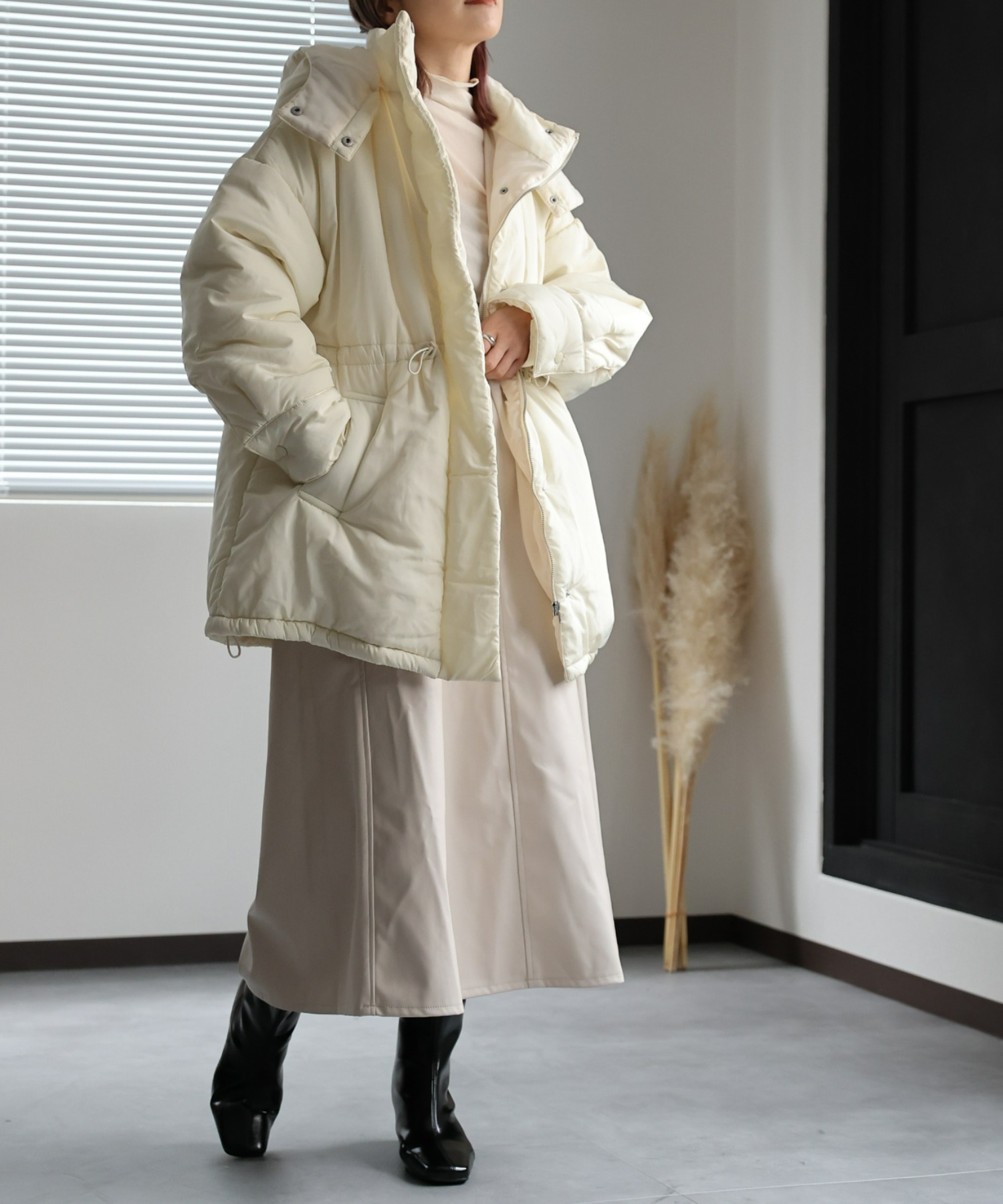 model:162㎝　着用サイズ:FREE