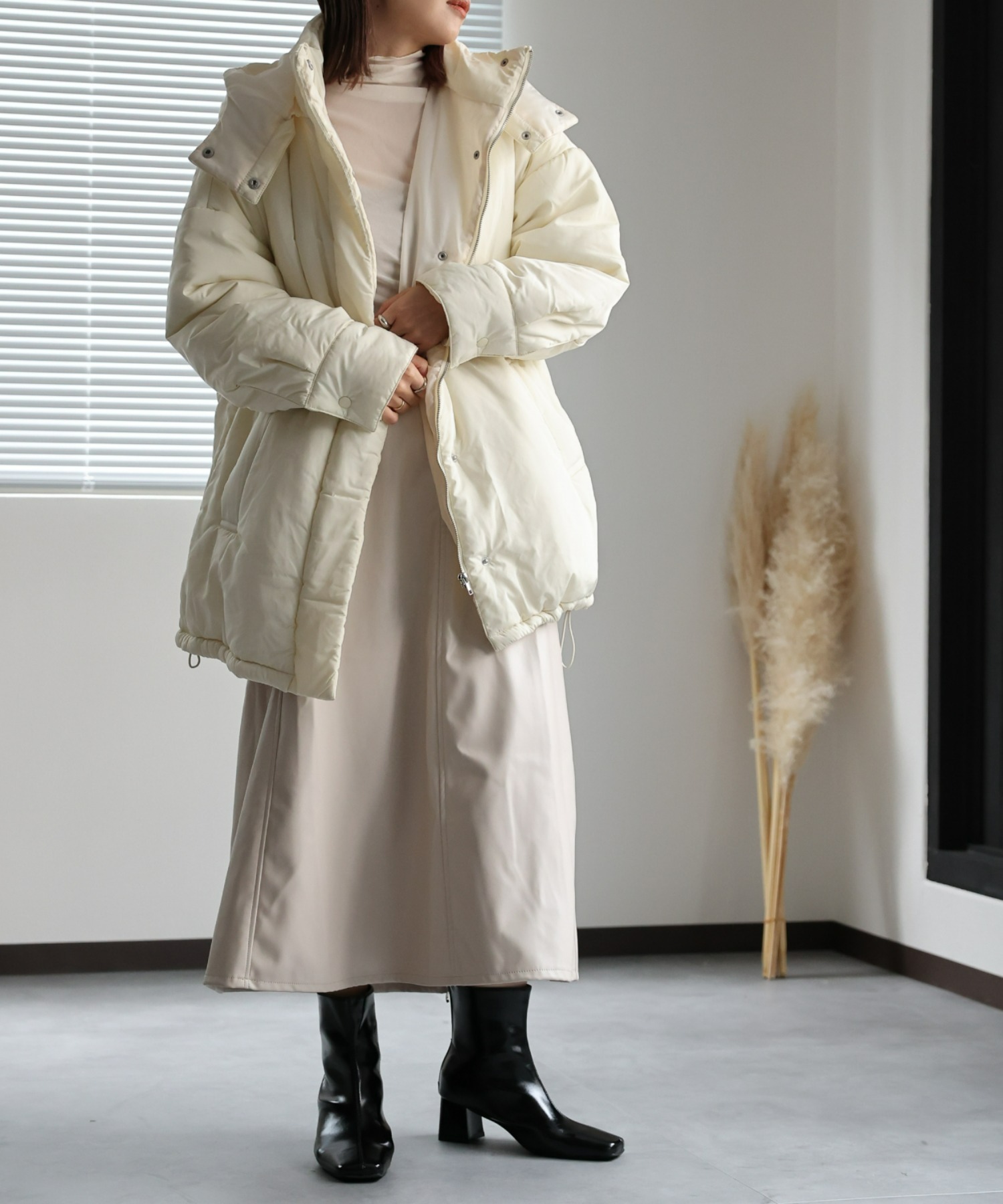 model:162㎝　着用サイズ:FREE