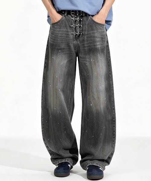 A'GEM/9 × .kom 『A'gem/エージェム』Fireman Hook Vintage Denim