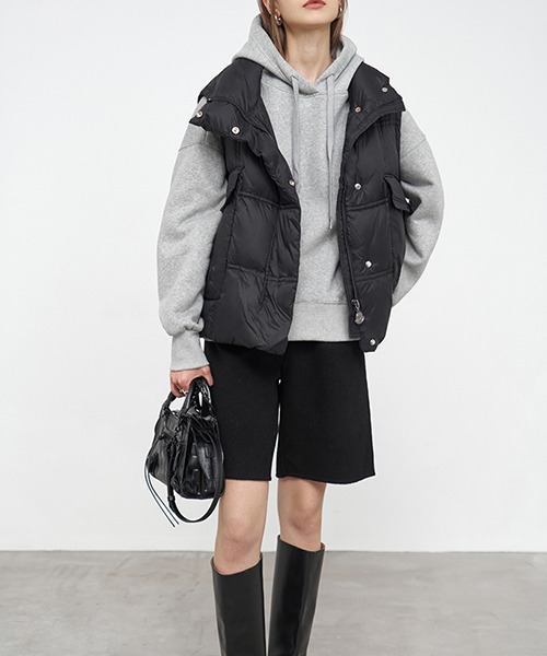 Fano Studios】High neck down vest FD20Y023-ファッション通販サイト