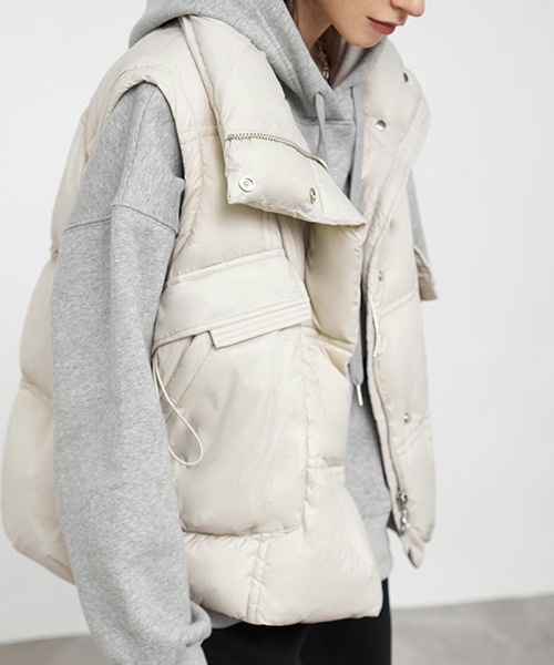 Fano Studios】High neck down vest 新品未使用 - library