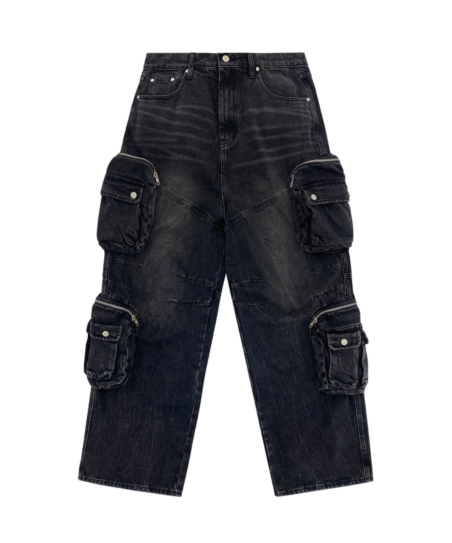 デニム・ジーパン DIESEL D-POT-CARGO JEANS Diesel D-Side Cargo ジーンズ | ブラック | FARFETCH JP