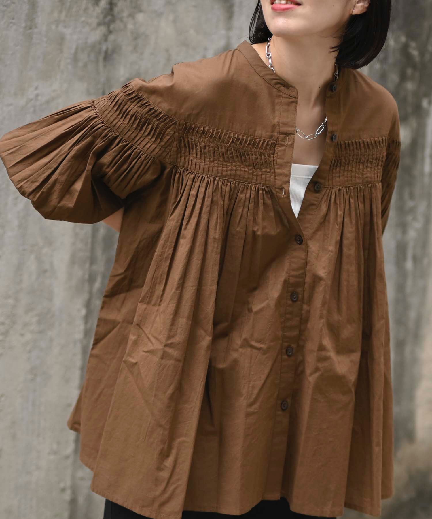 model:H163  着用サイズM