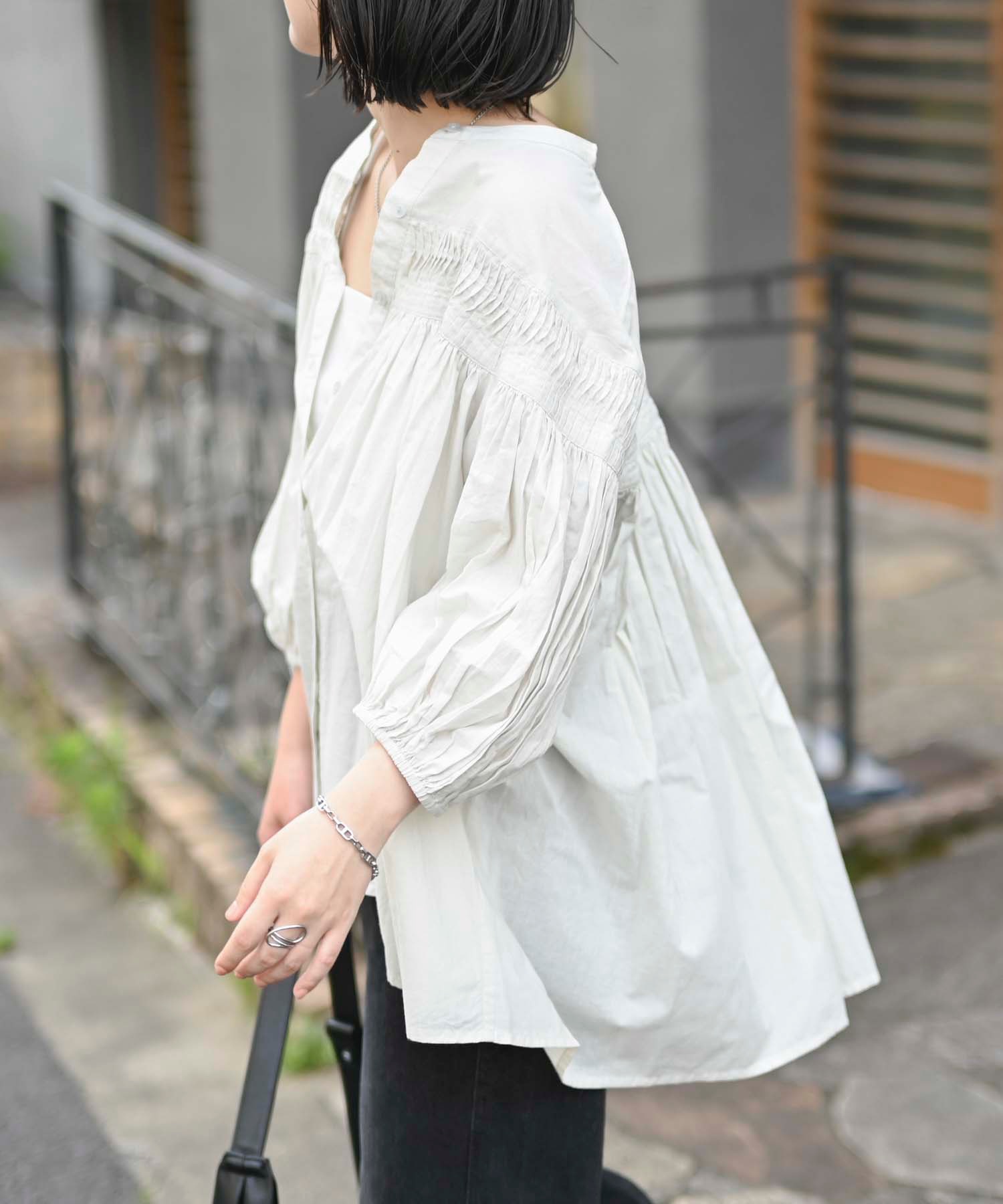 model:H163  着用サイズM
