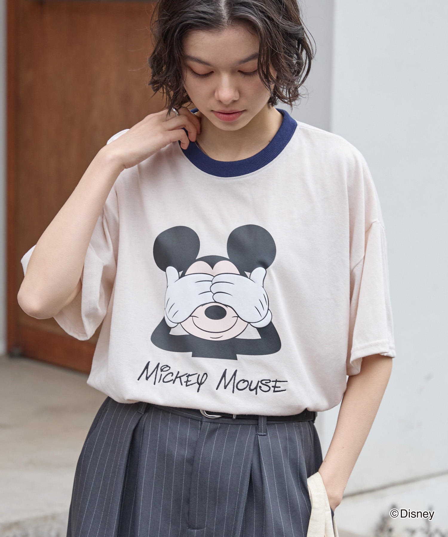 Disney】別注/ミッキーマウス＆ミニーマウス/オールドグラフィック