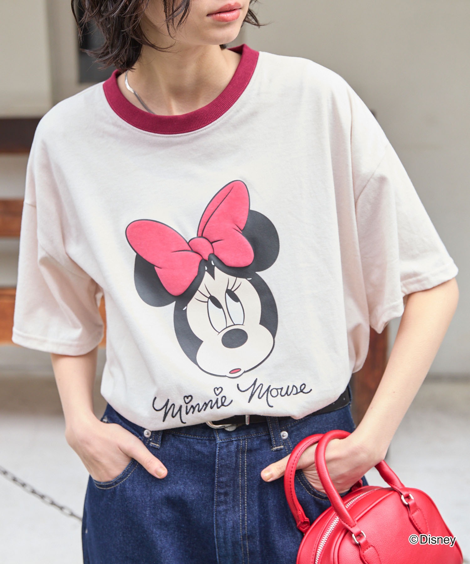 Disney】別注/ミッキーマウス＆ミニーマウス/オールドグラフィック