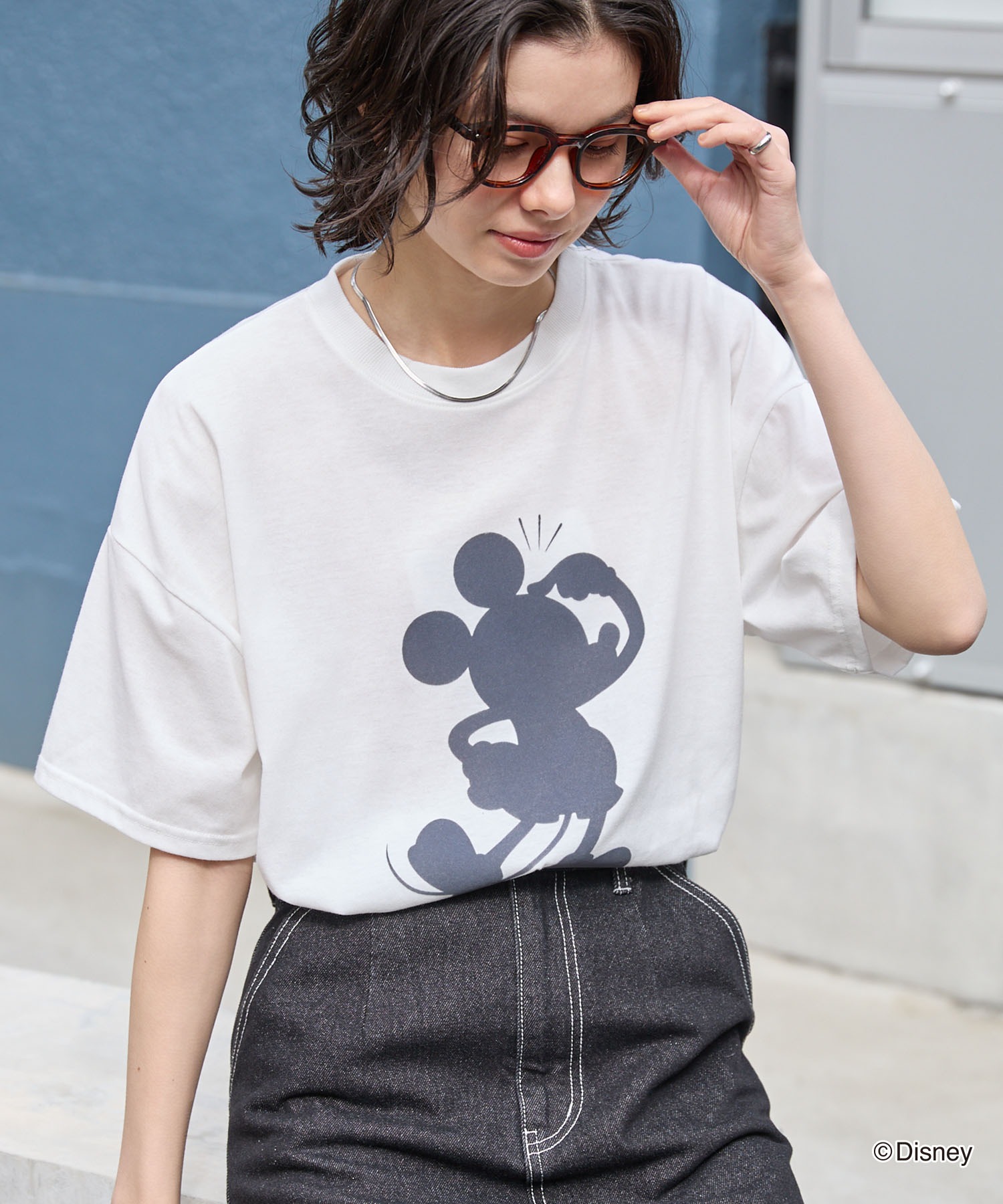 Disney】別注/ミッキーマウス＆ミニーマウス/オールドグラフィック