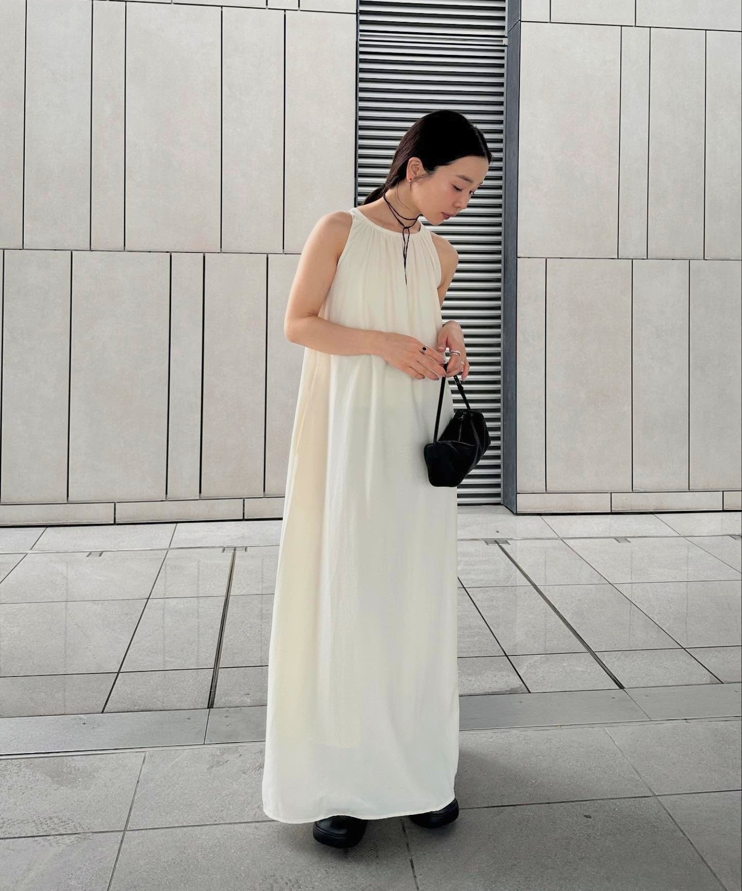 model：H159 着用サイズ：FREE