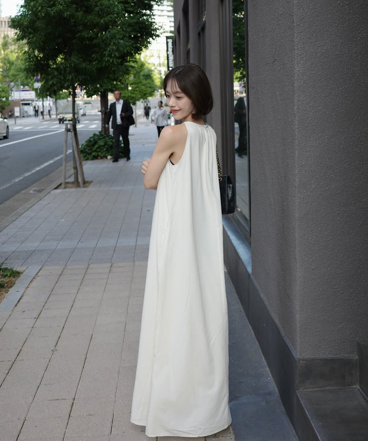 model：H156 着用サイズ：FREE