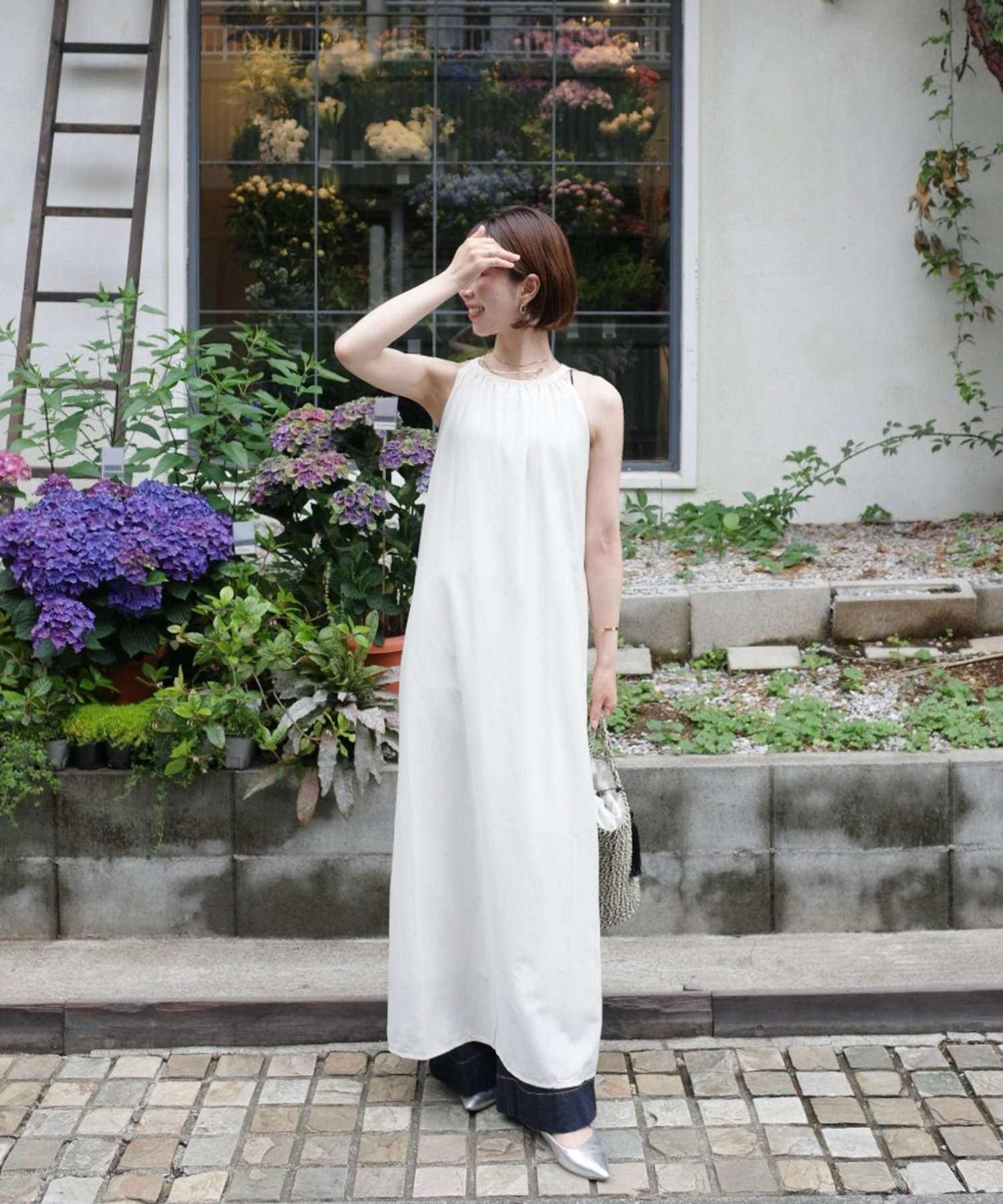 model：H167 着用サイズ：FREE