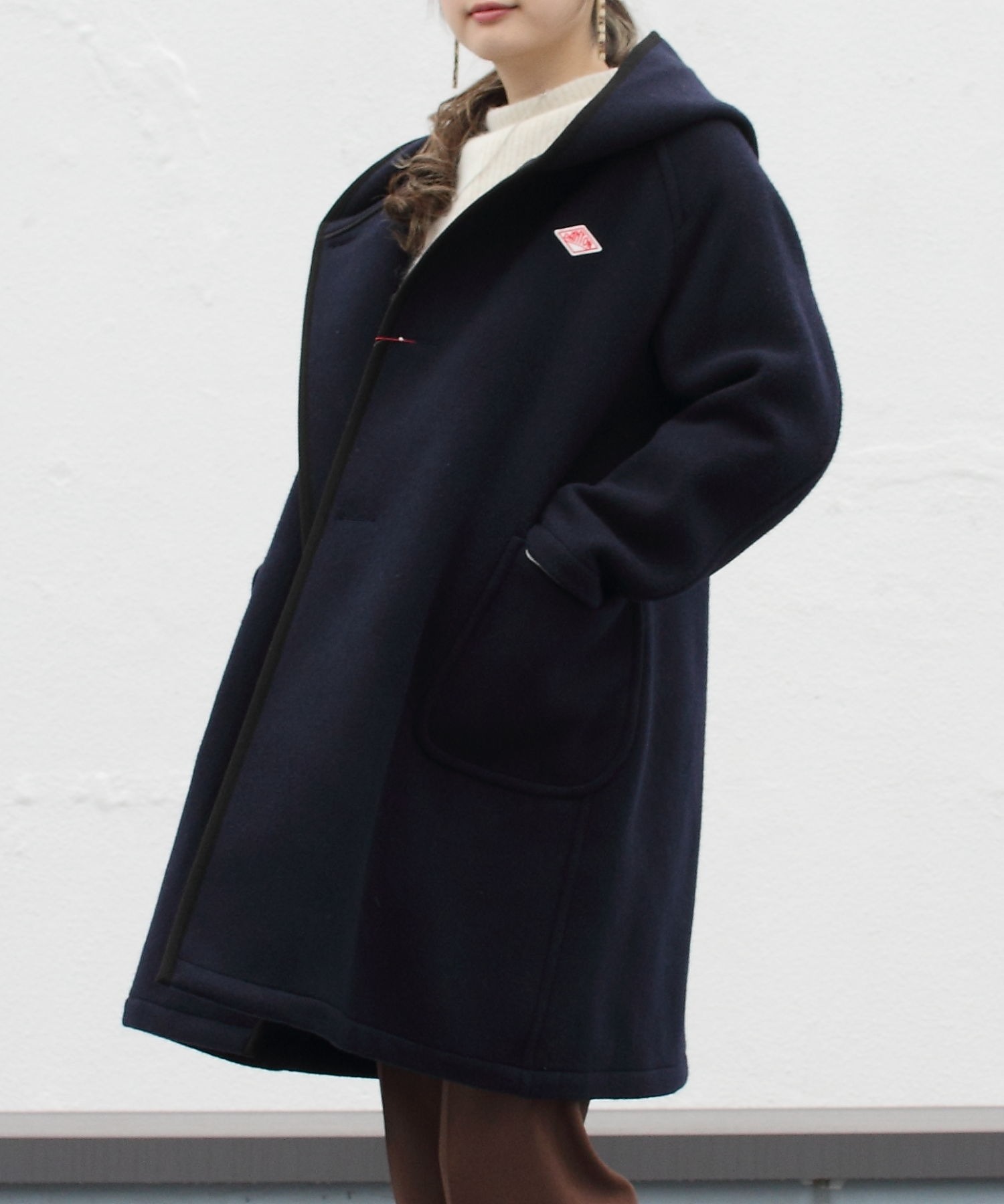 Danton ダントン ウールモッサーフードコート Wool Mossser Coat Jd 05 Danton Steps Online Store ステップス オンラインストア