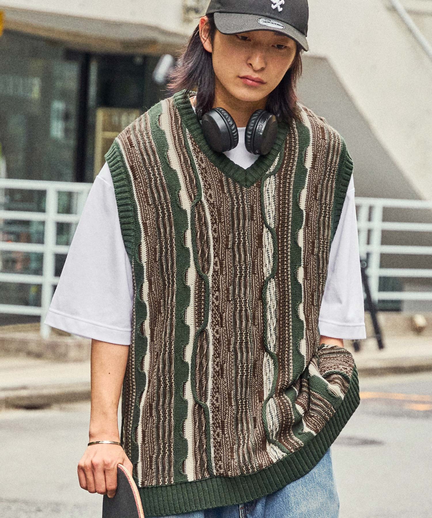 vintage knit vest