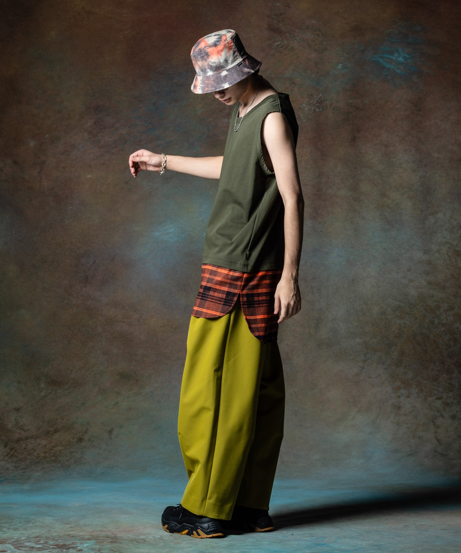 Grunge Layered Tank Top / グランジレイヤードタンクトップ