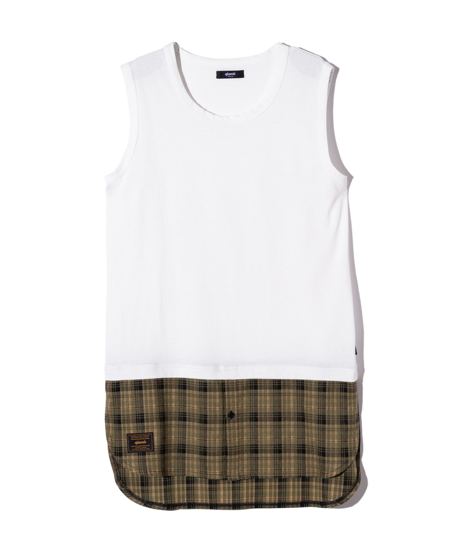 Grunge Layered Tank Top / グランジレイヤードタンクトップ