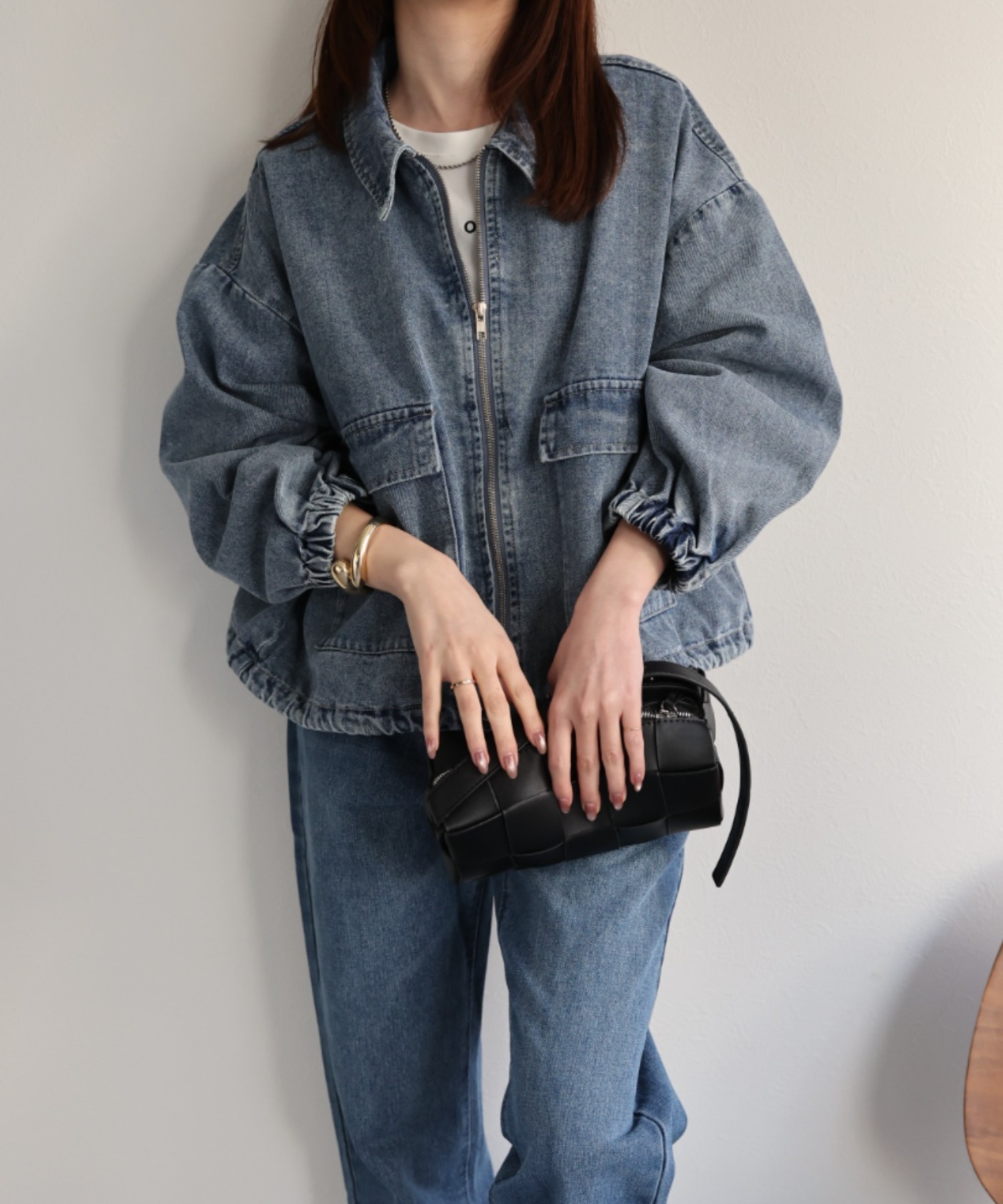 model：162㎝着用サイズ：F