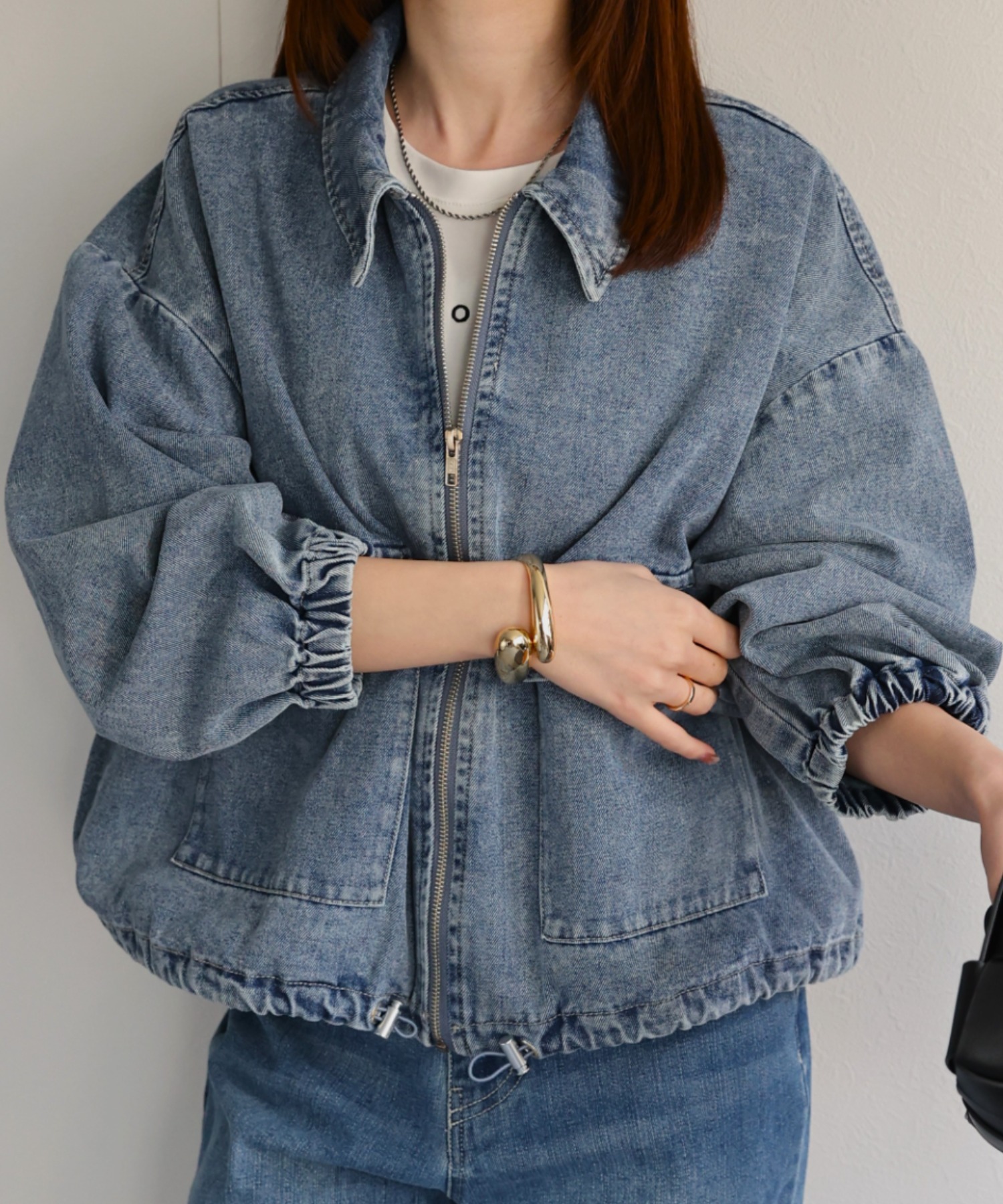 model：162㎝着用サイズ：F