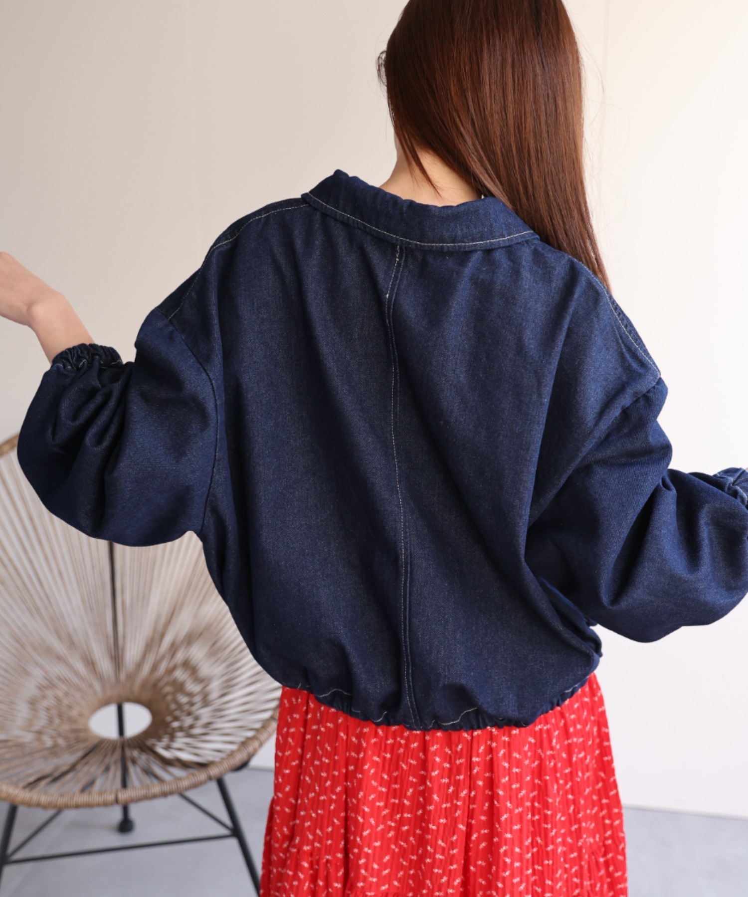 model：162㎝着用サイズ：F