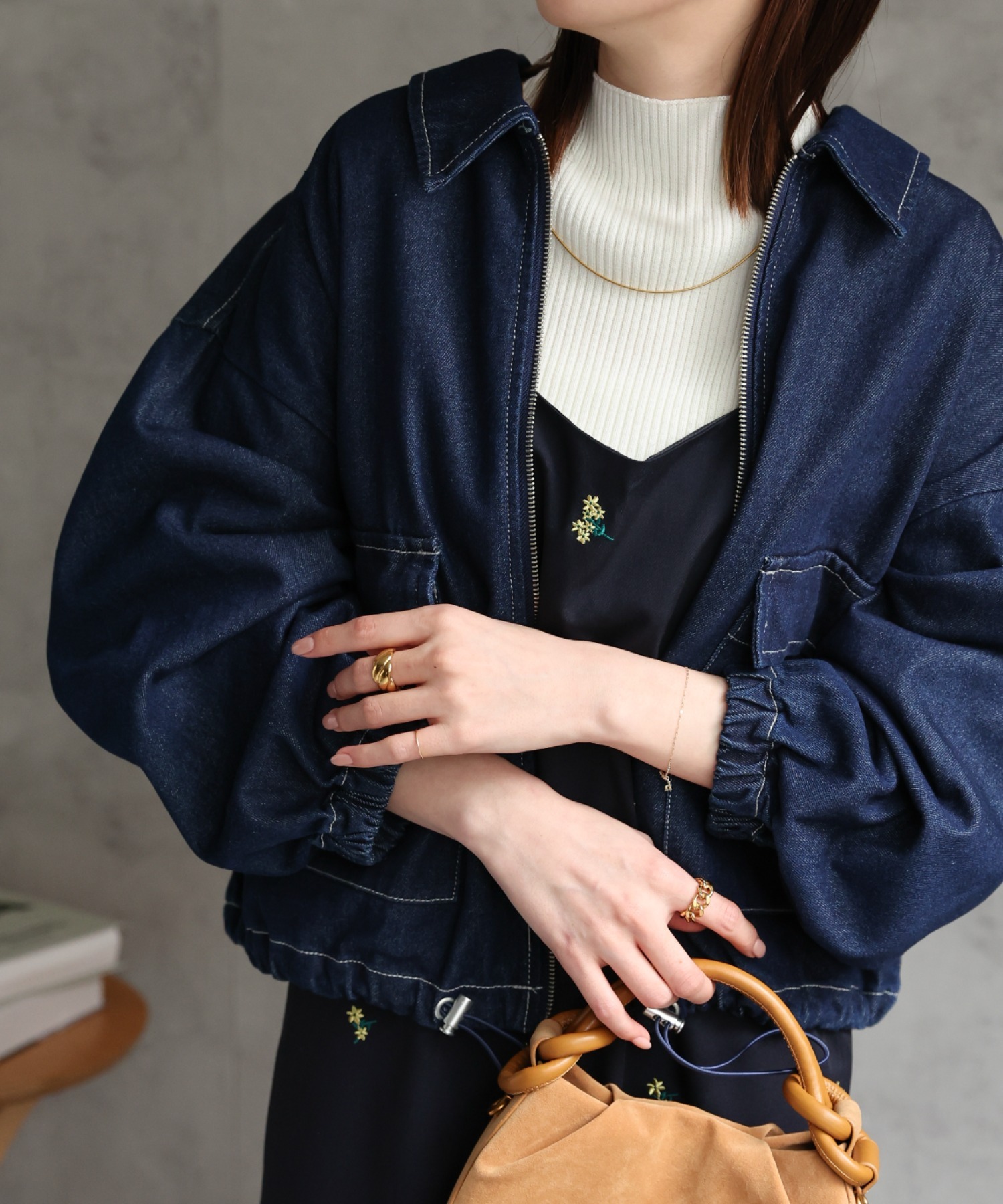 model：162㎝着用サイズ：F