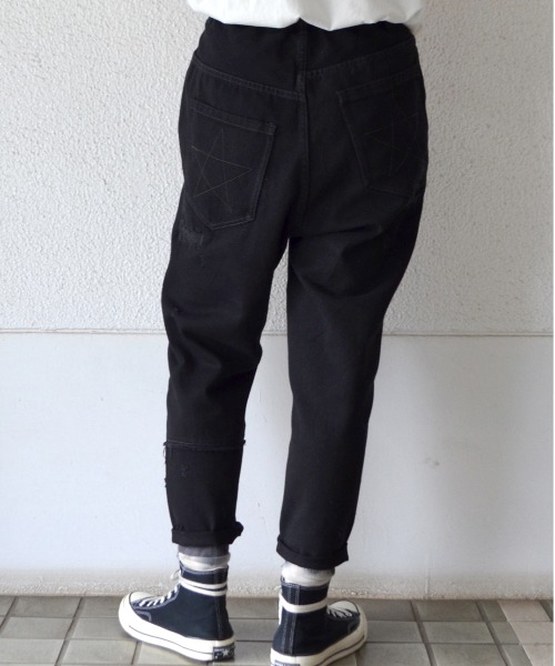 へのお ﾘﾒｲｸﾃﾞﾆﾑﾙｰｽﾞﾊﾟﾝﾂ デニムパンツ World Love ワールドワイドラブ の