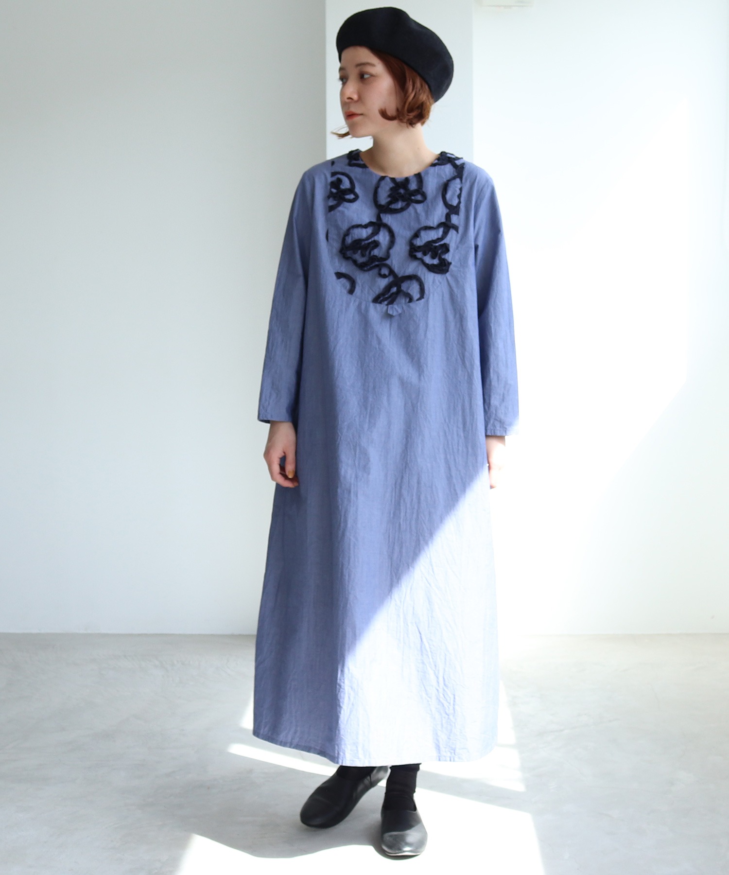 60コットンタイプライター お花テープヨークワンピース Gaza Cch Ps 60コットンタイプライター お花テープヨークワンピース Gaza Cch Ps