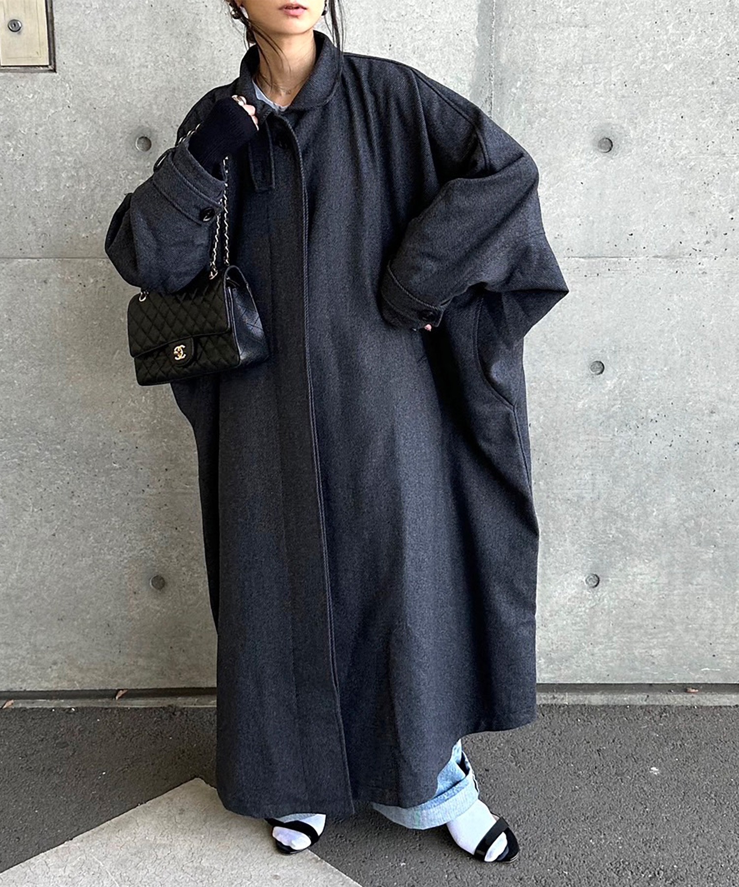 INTERPLAY x AYA】MOMONGA Long Coat 2024 【公式通販】