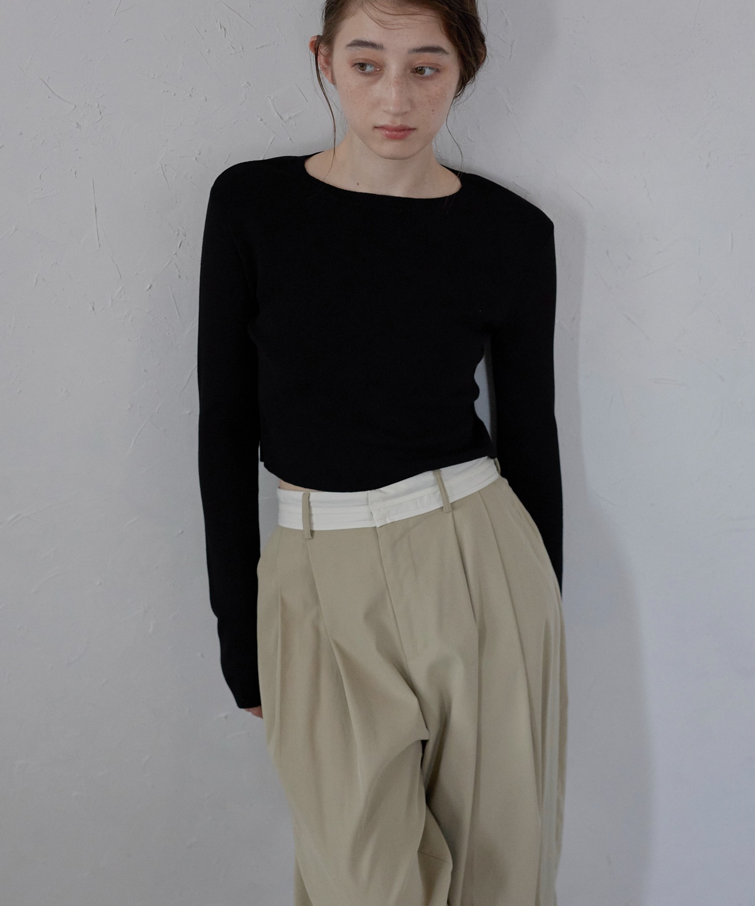 model：H164 着用サイズ：FREE