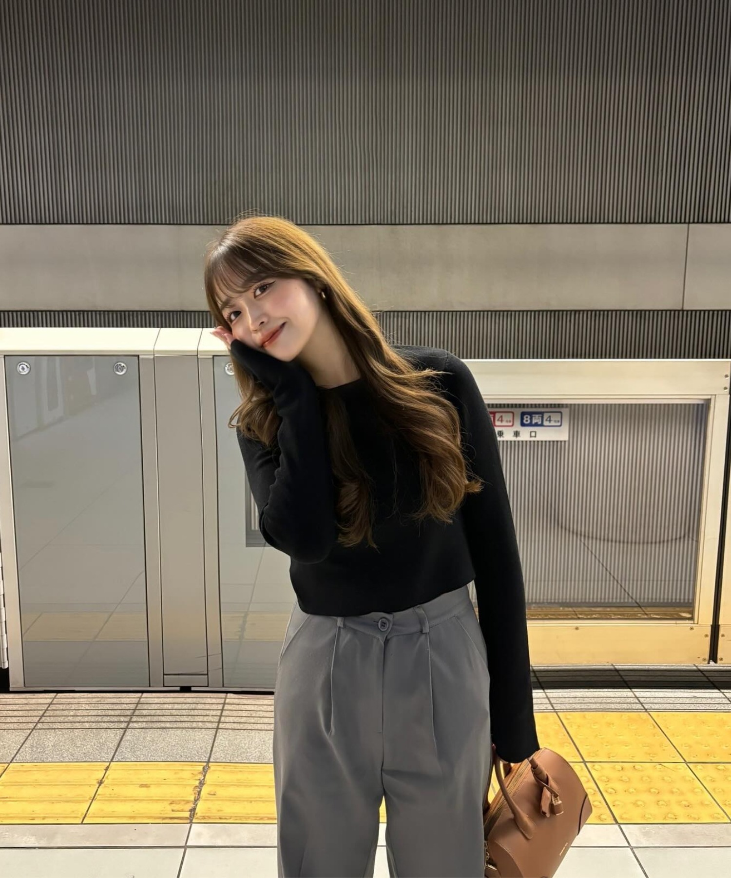 model：H160 着用サイズ：FREE
