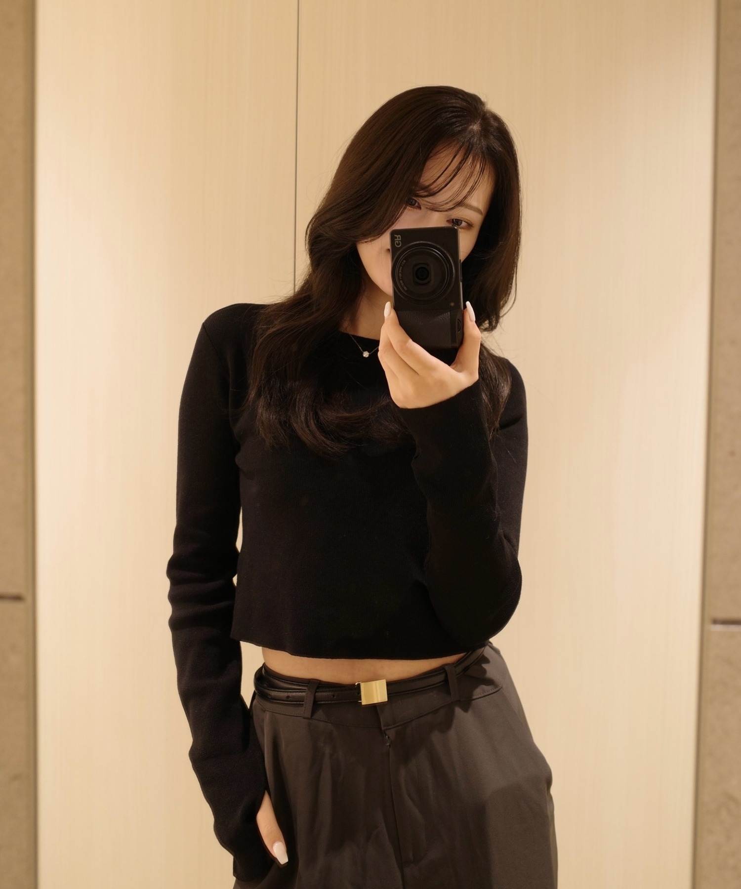 model：H162 着用サイズ：FREE