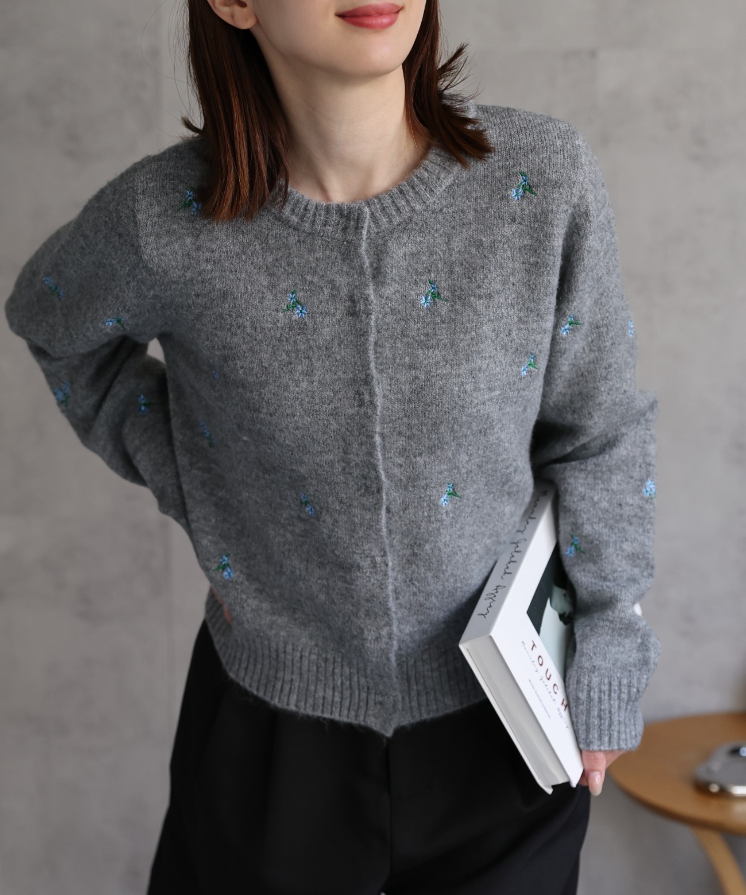 model：162cm 着用サイズ：F