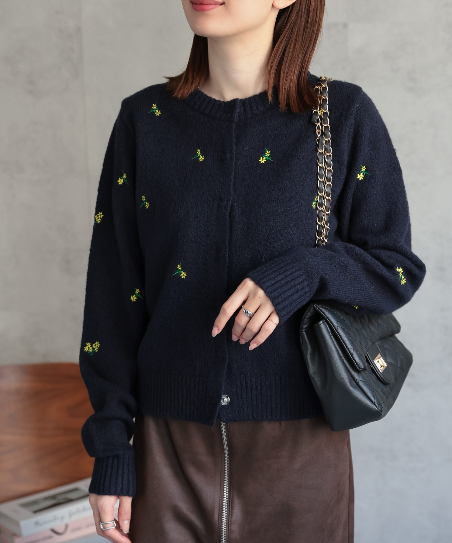 model：162cm 着用サイズ：F