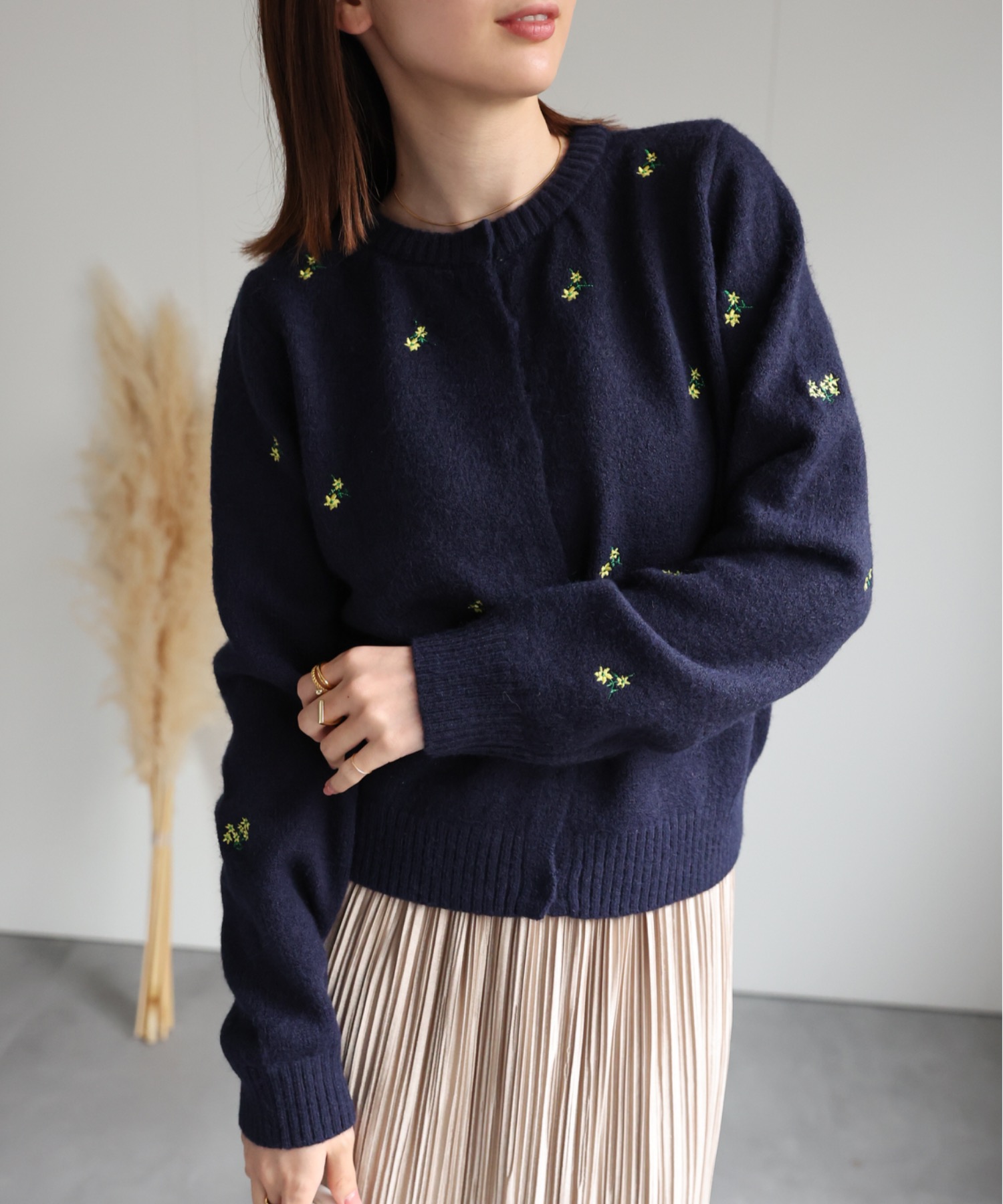 model：162cm 着用サイズ：F