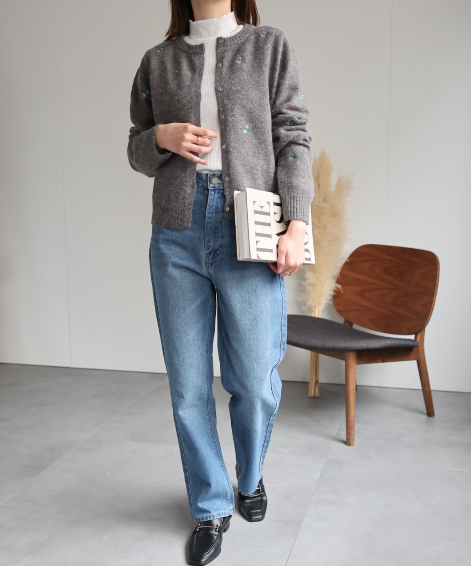 model：162cm 着用サイズ：F