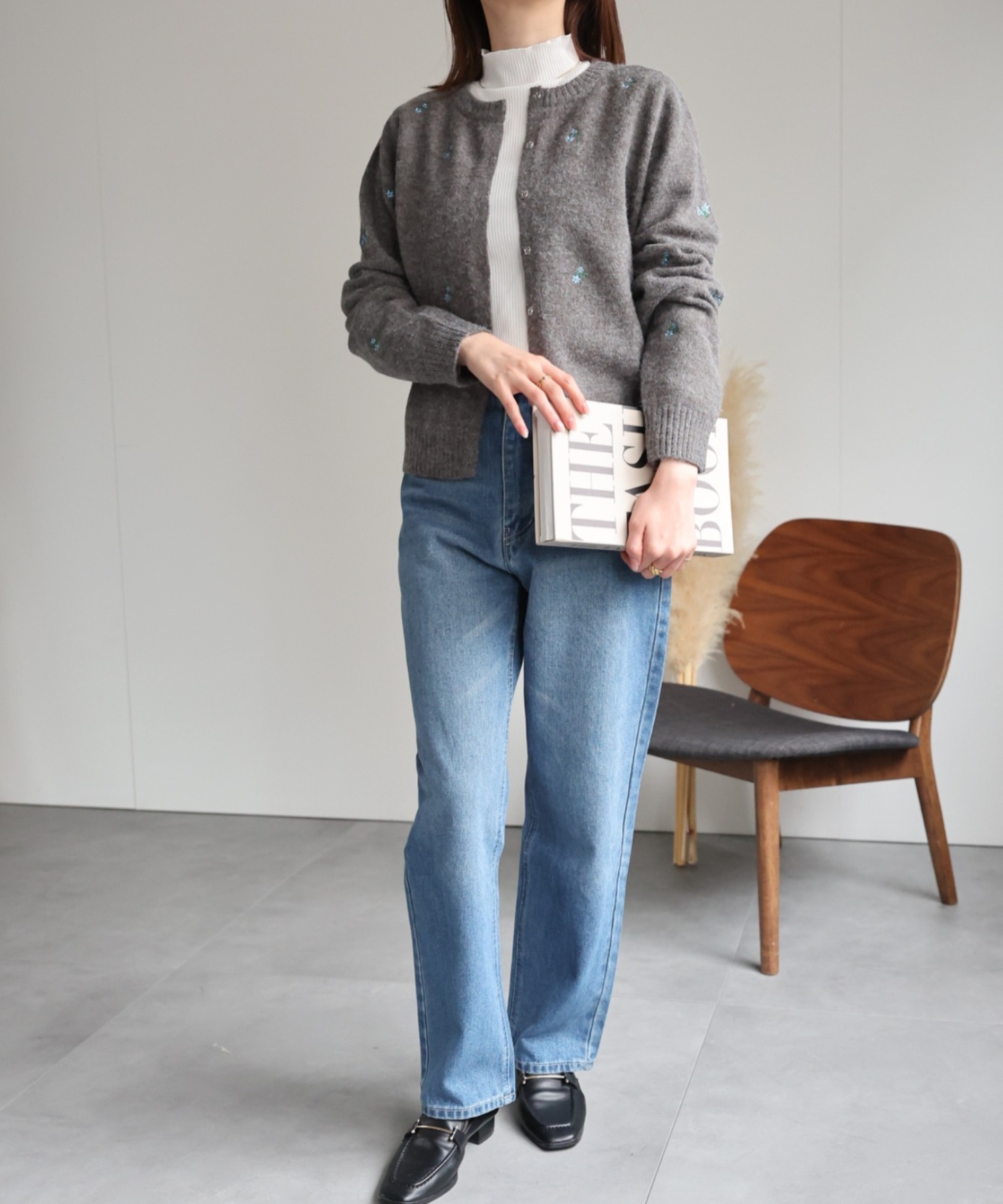 model：162cm 着用サイズ：F