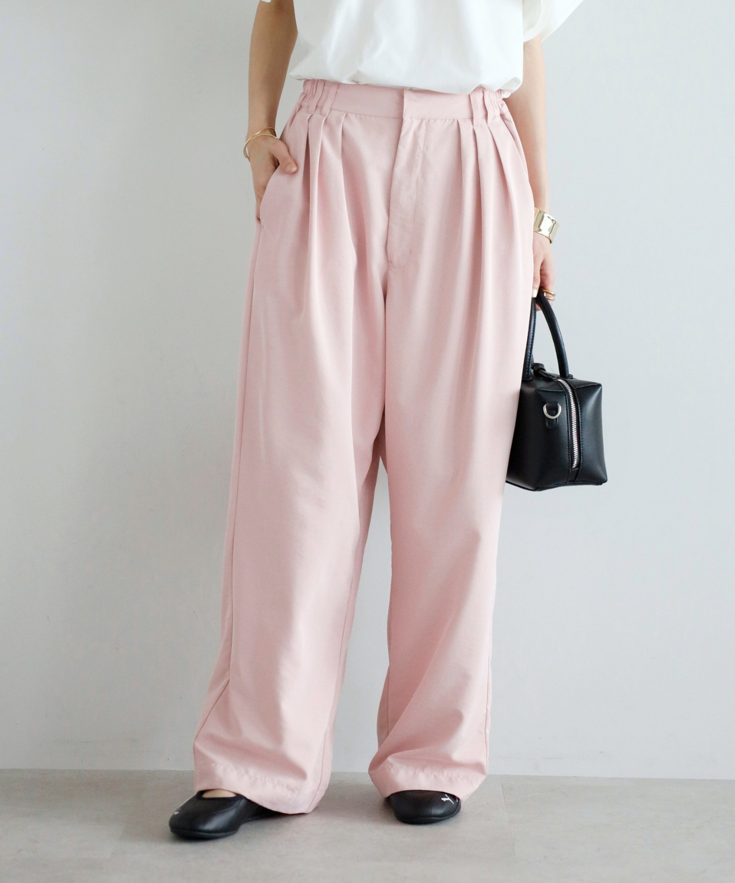 model：H161 着用サイズ：FREE