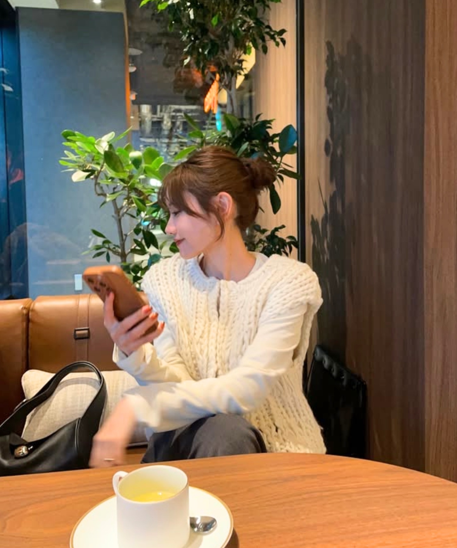 model：H152 着用サイズ：FREE