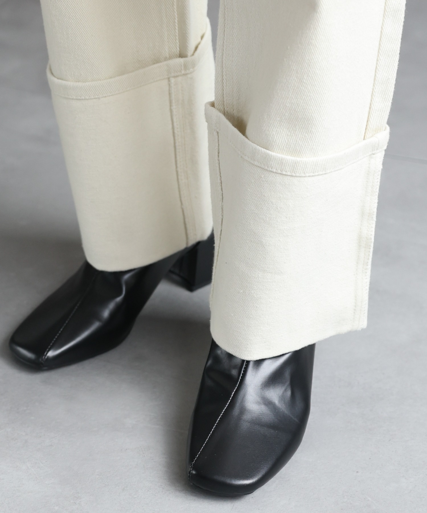 model：162cm 着用サイズ：L