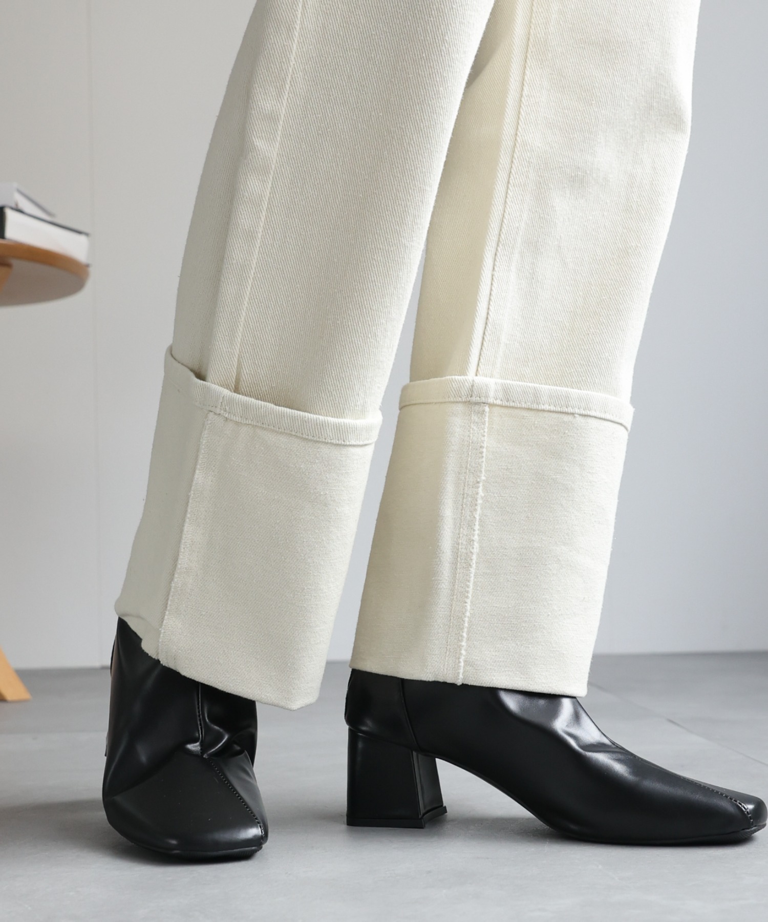 model：162cm 着用サイズ：L