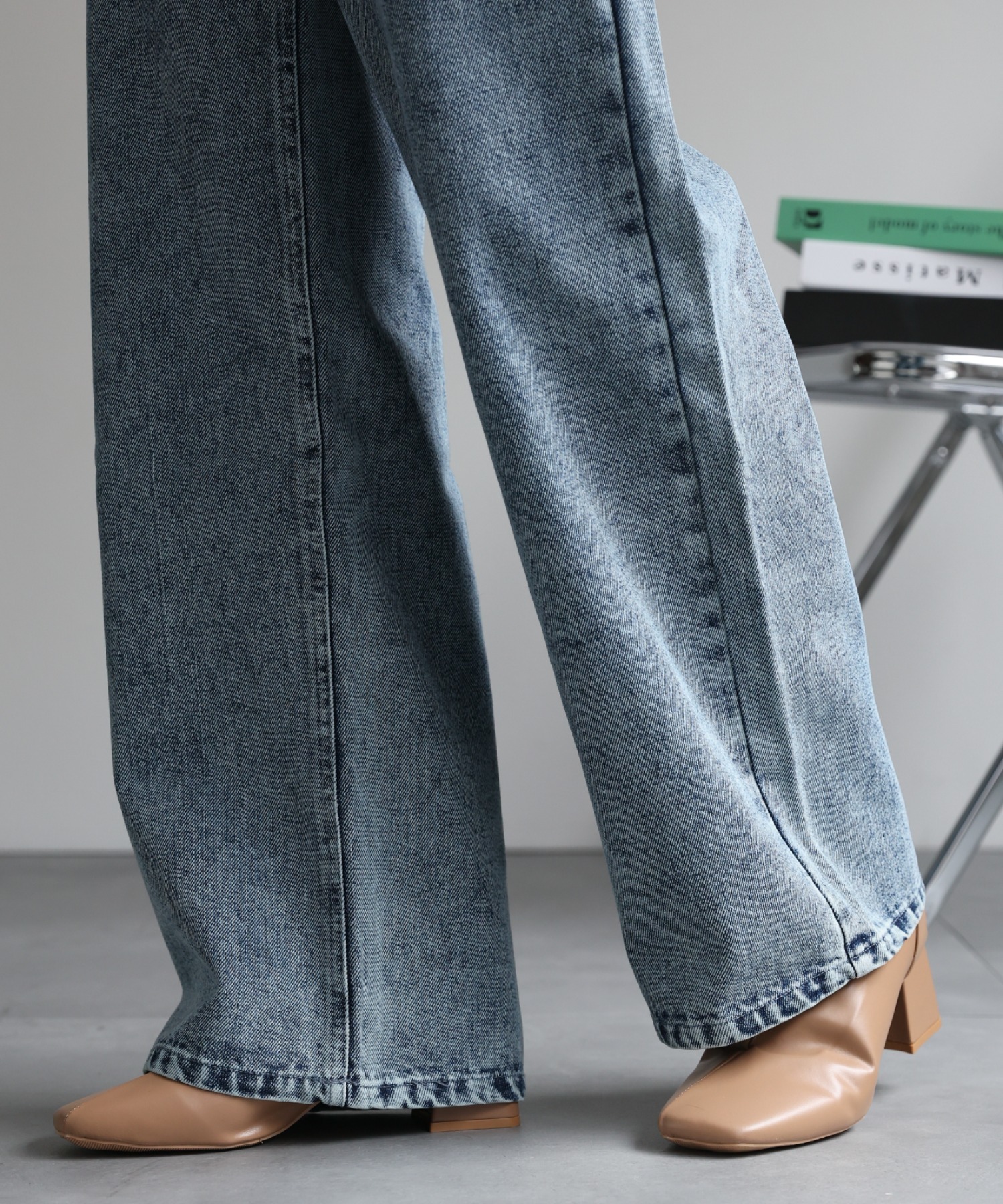 model：162cm 着用サイズ：L
