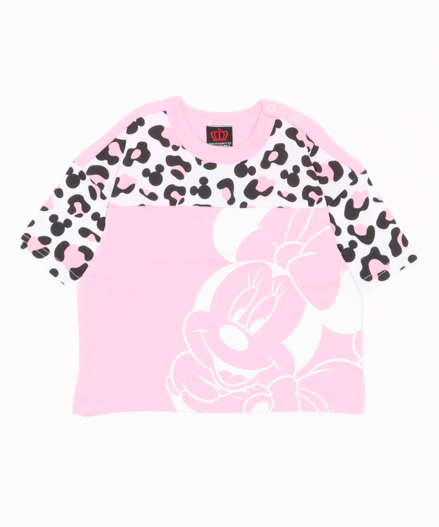 ディズニー アイコンヒョウ柄切替tシャツ 5017k Sas Unibuc Ro