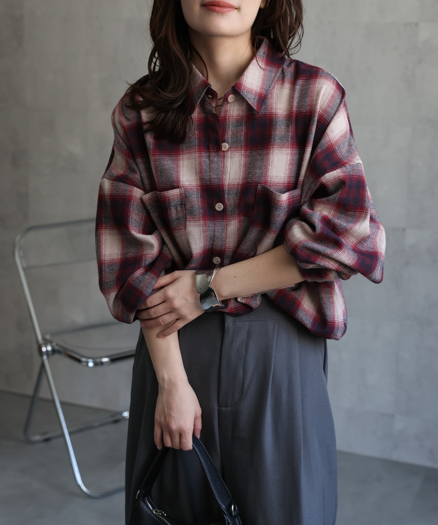 model : 156cm 着用サイズ : FREE