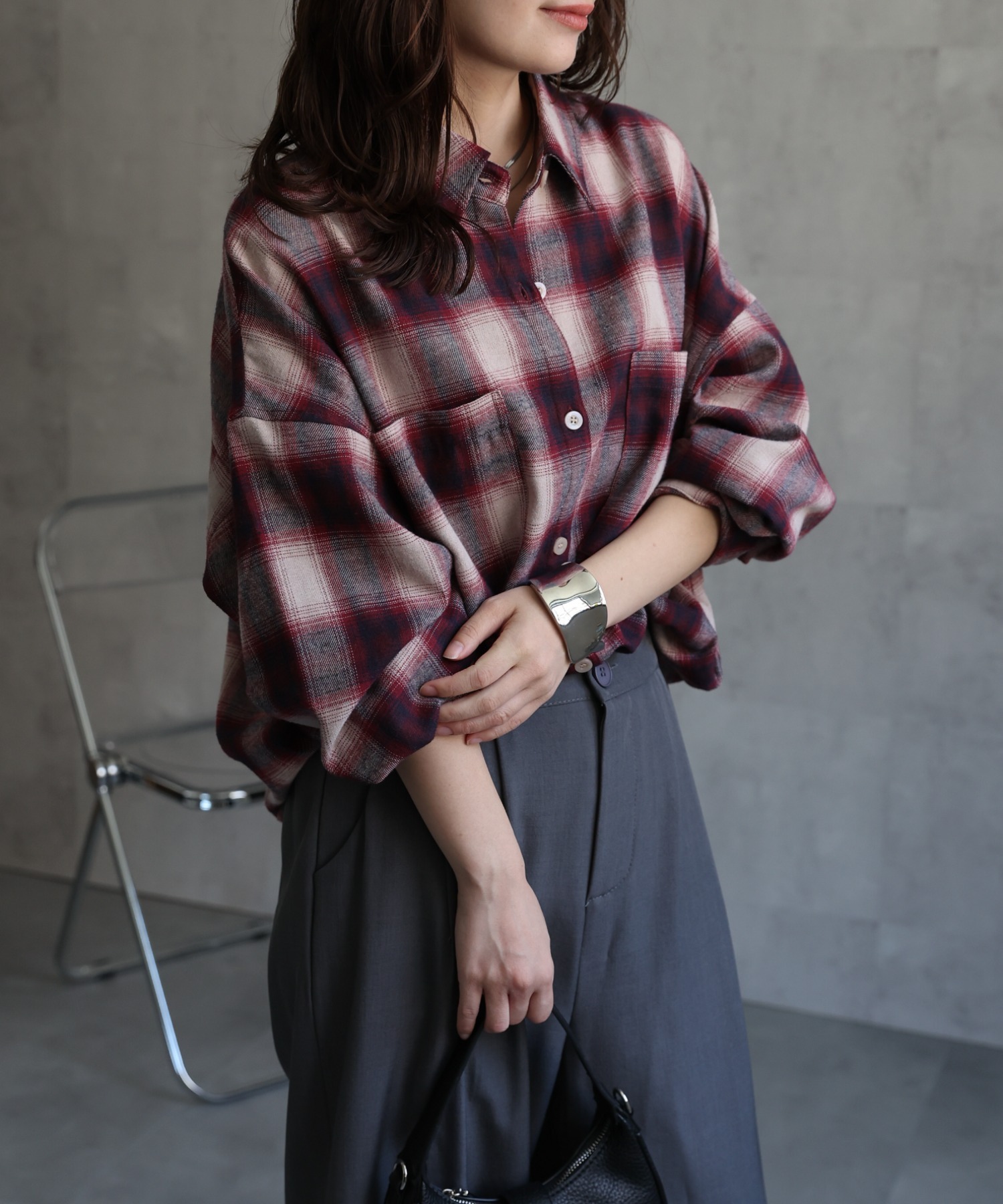 model : 156cm 着用サイズ : FREE