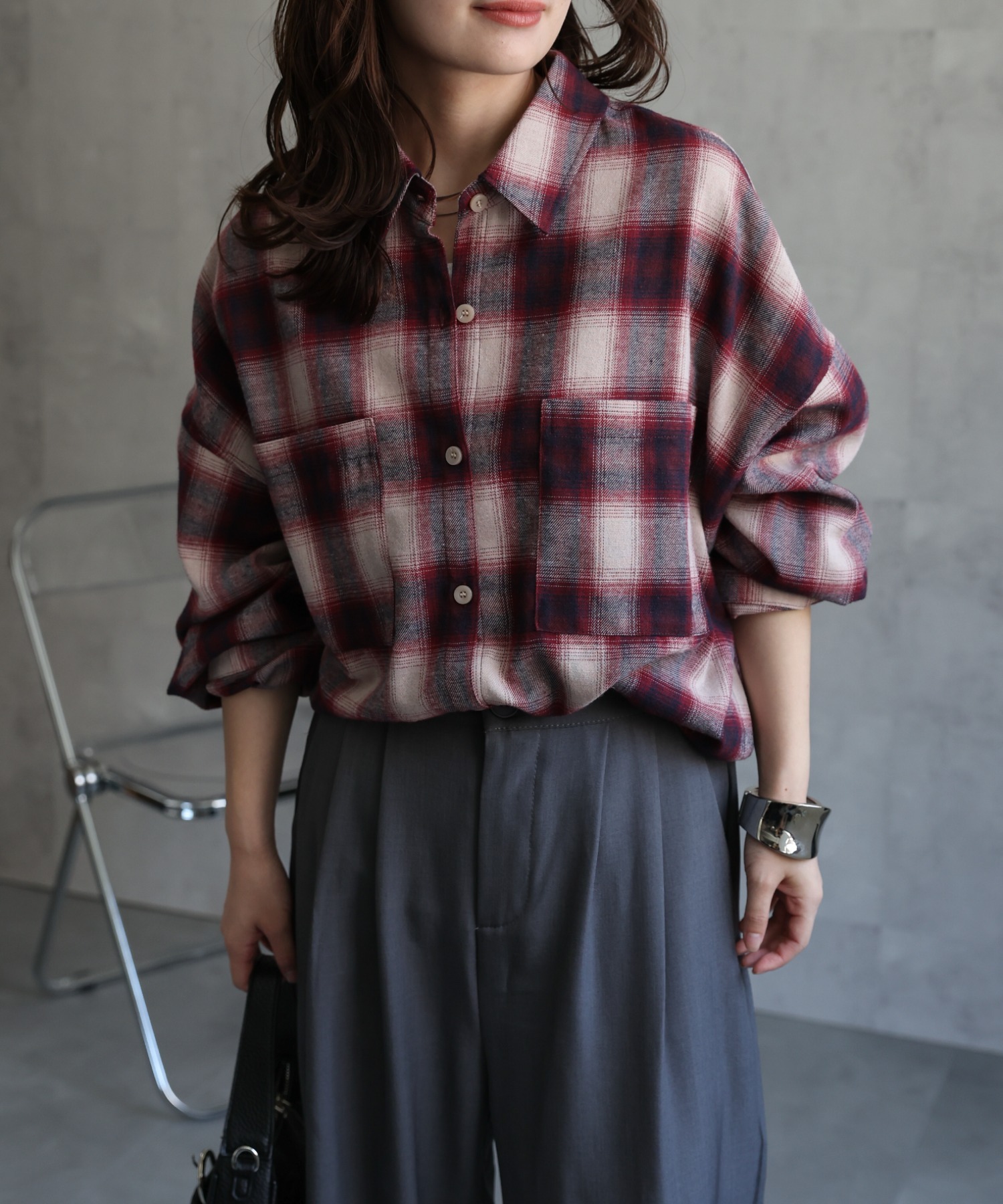 model : 156cm 着用サイズ : FREE