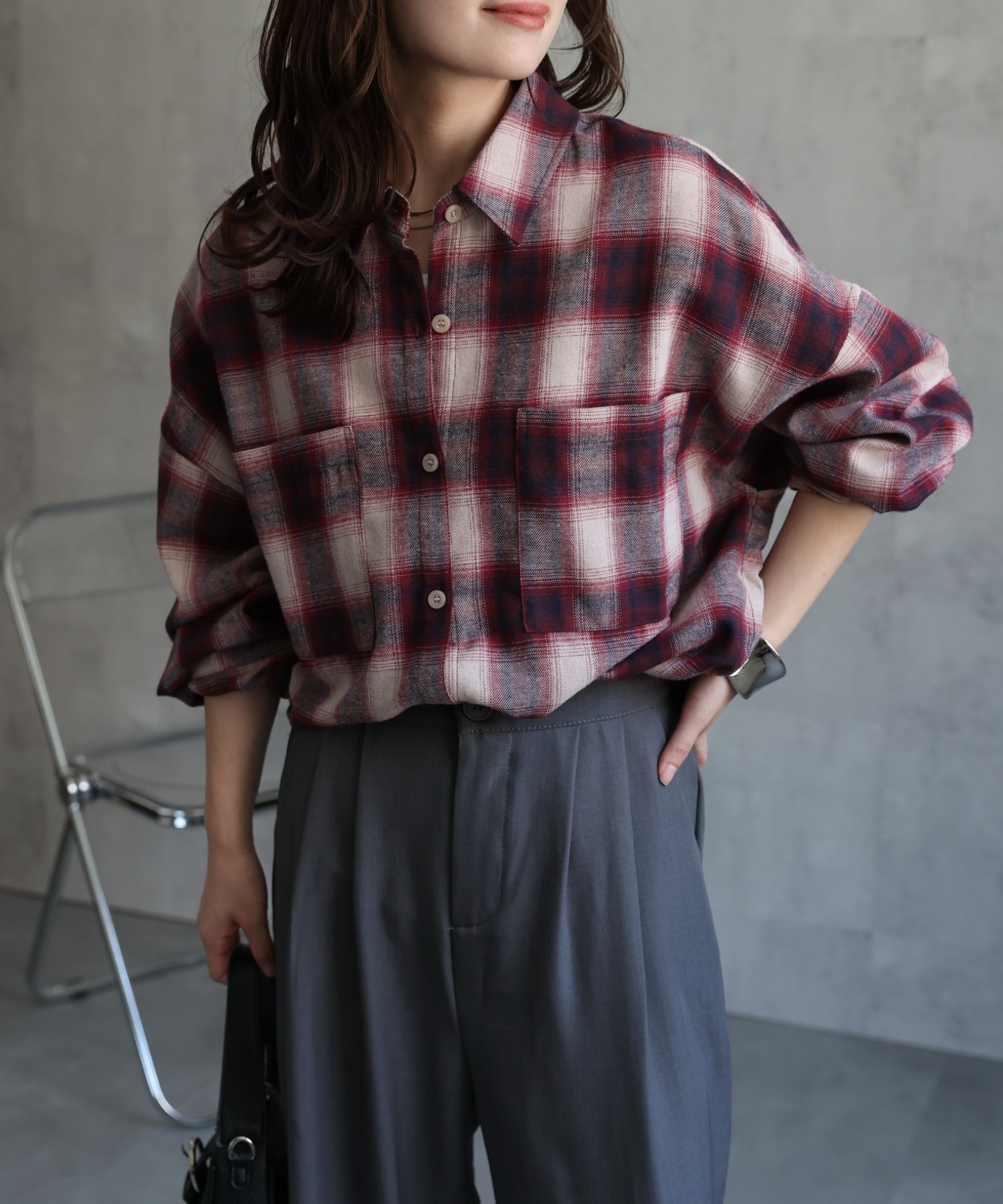 model : 156cm 着用サイズ : FREE