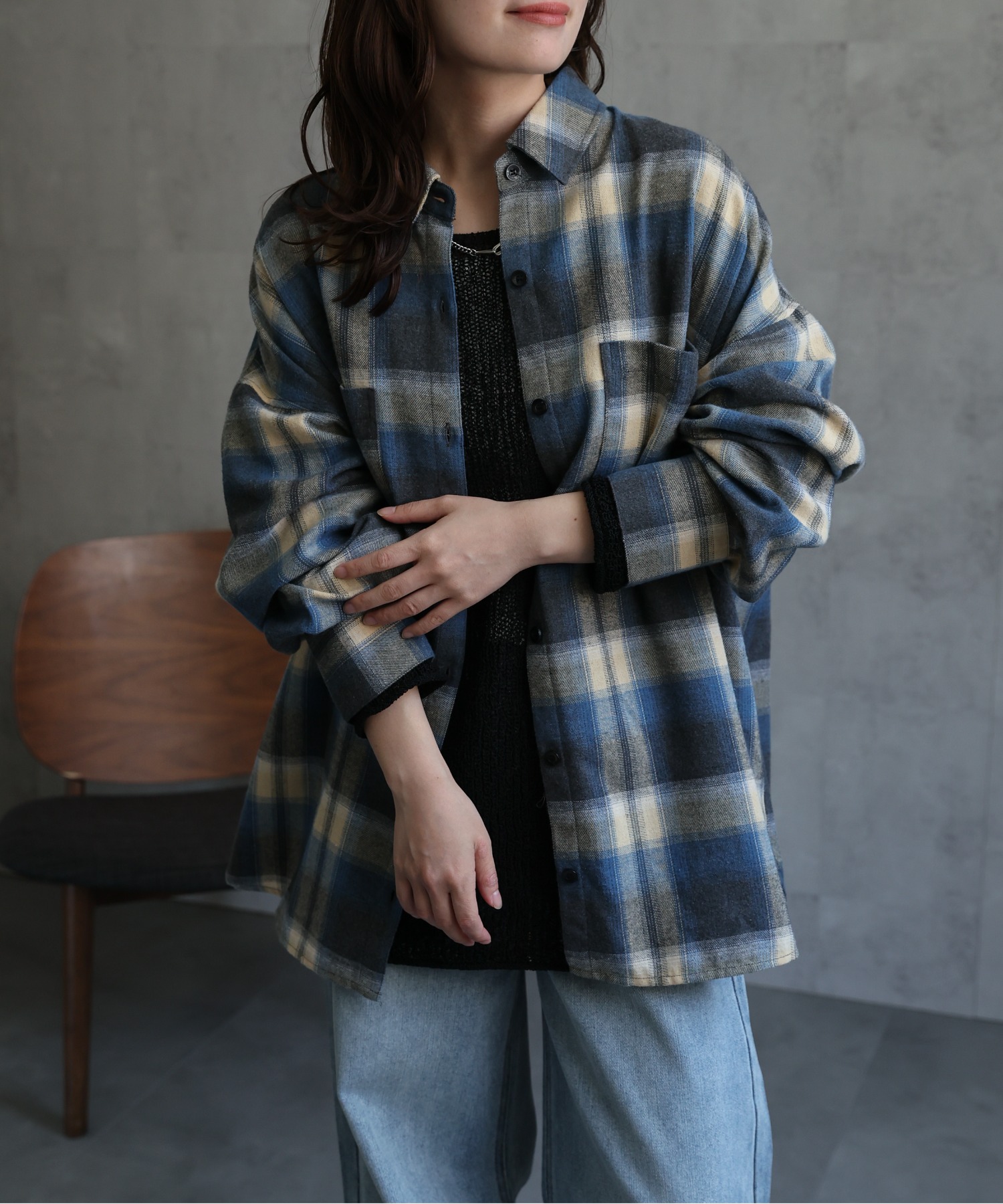 model : 156cm 着用サイズ : FREE